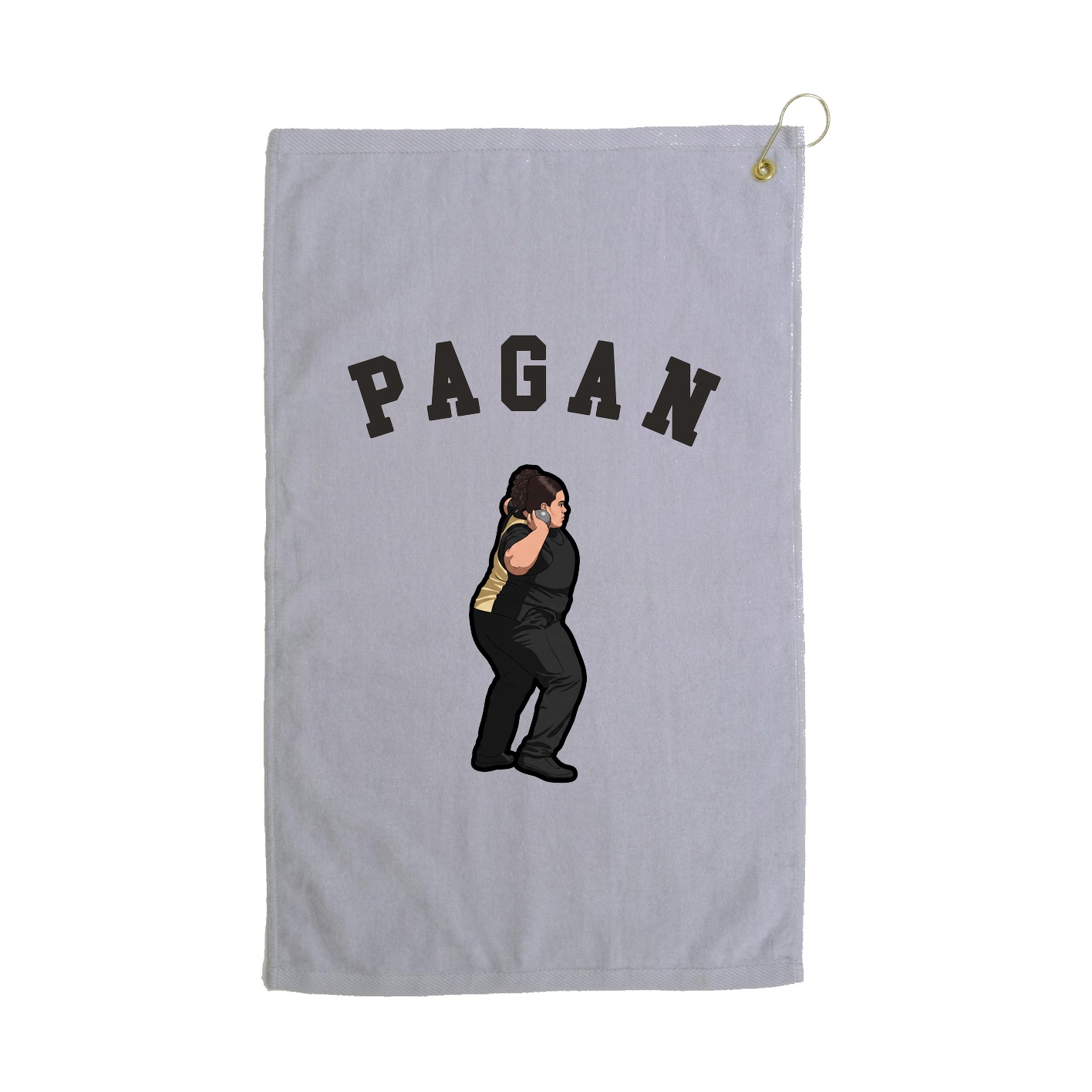 Golf Towel — Shirsey Arch in Grey