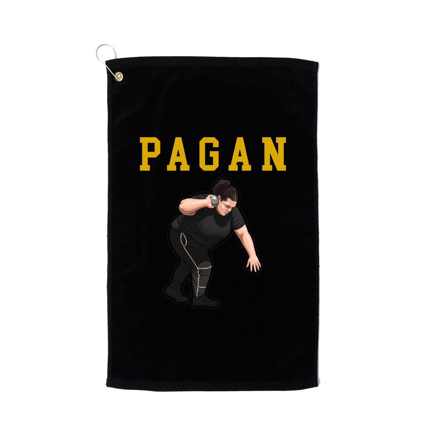 Golf Towel — Shirsey in Black
