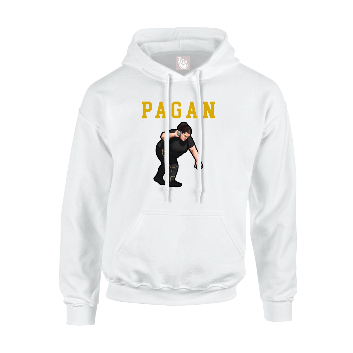 Youth Hoodie — Shirsey in White