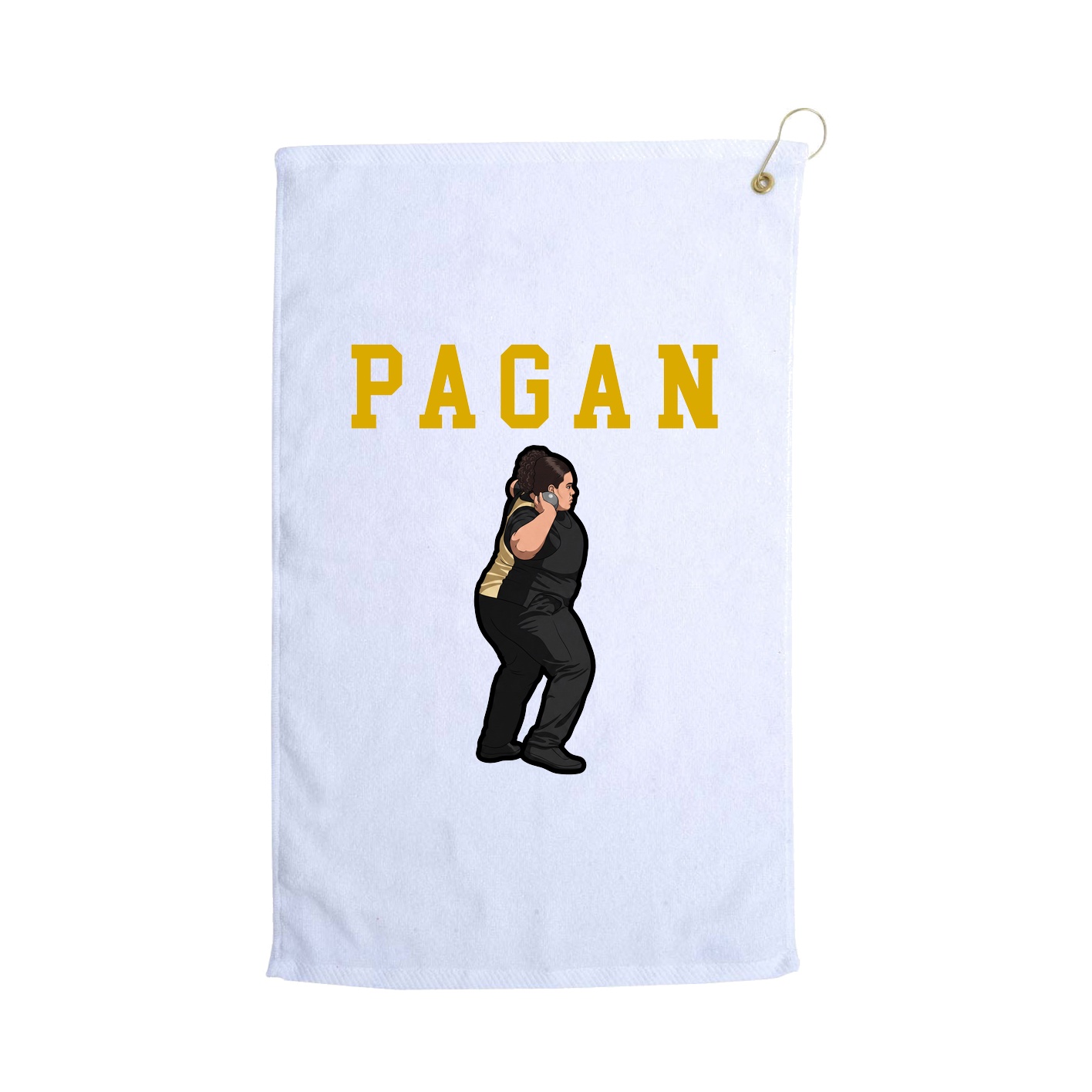 Golf Towel — Shirsey in White