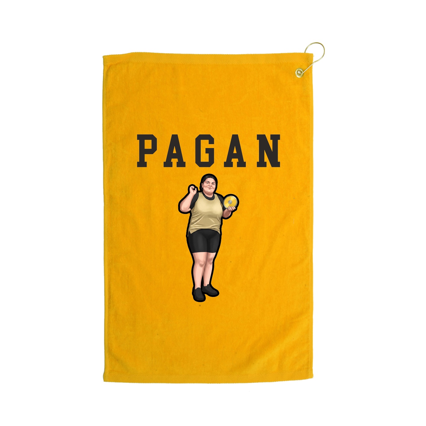 Golf Towel — Shirsey in Gold
