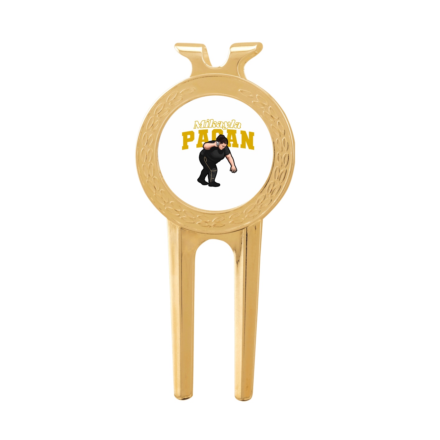 Divot Tool with Ball Marker — Name Arch in Classic