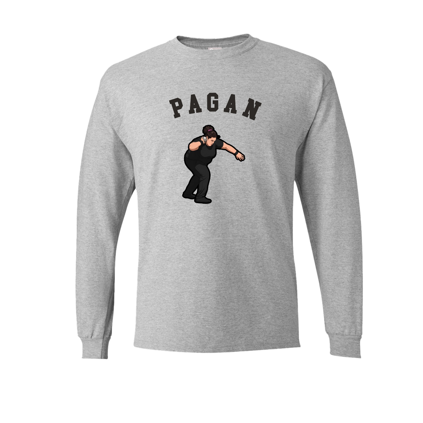 Long Sleeve Tee — Shirsey Arch in Grey