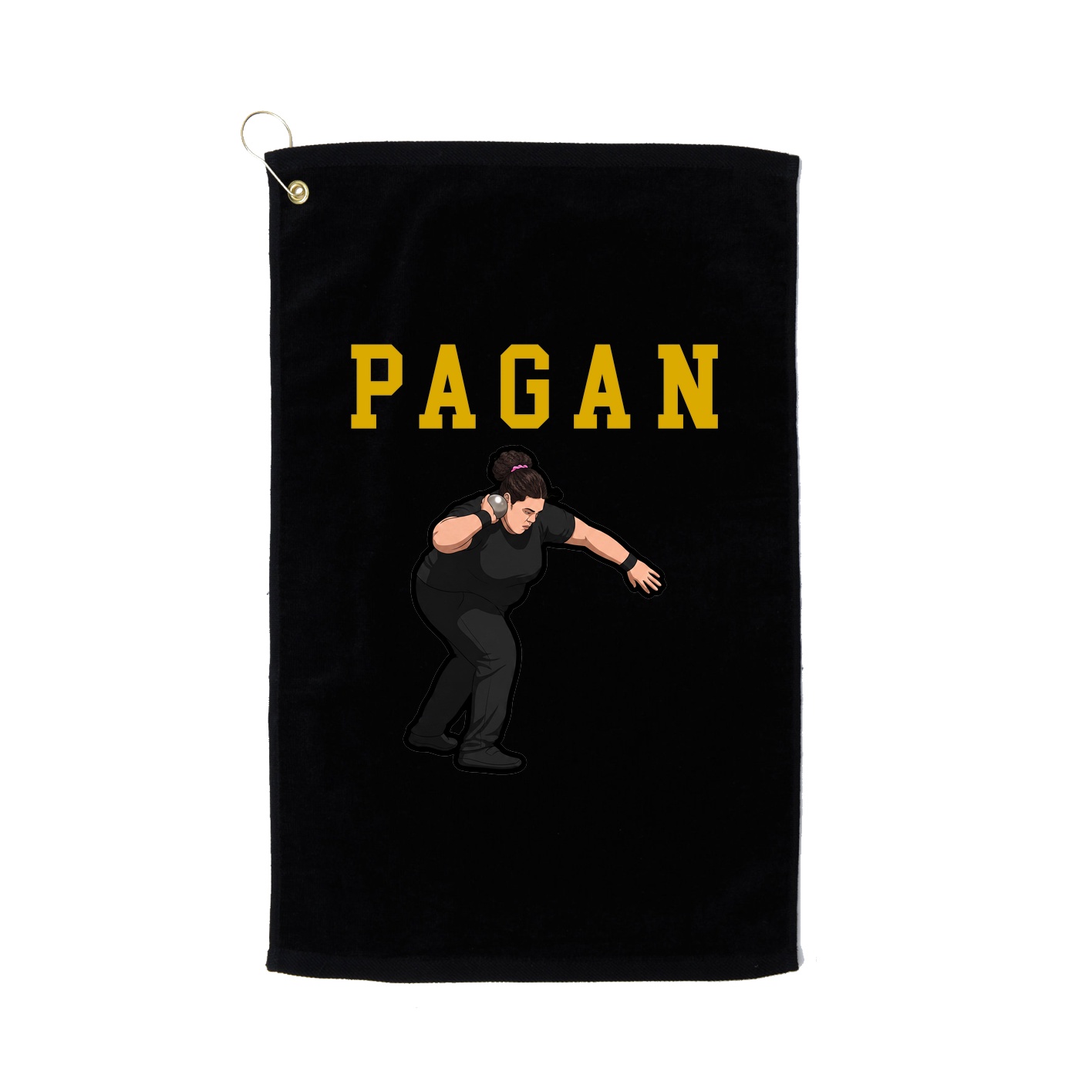 Golf Towel — Shirsey in Black