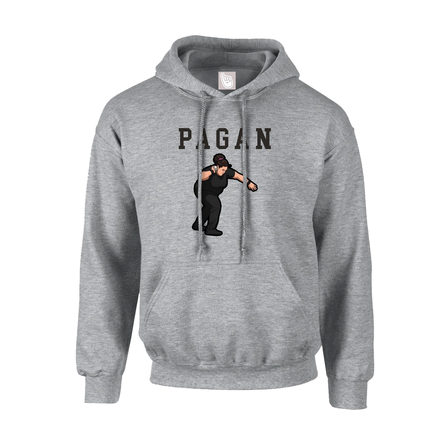 Hoodie — Shirsey in Grey