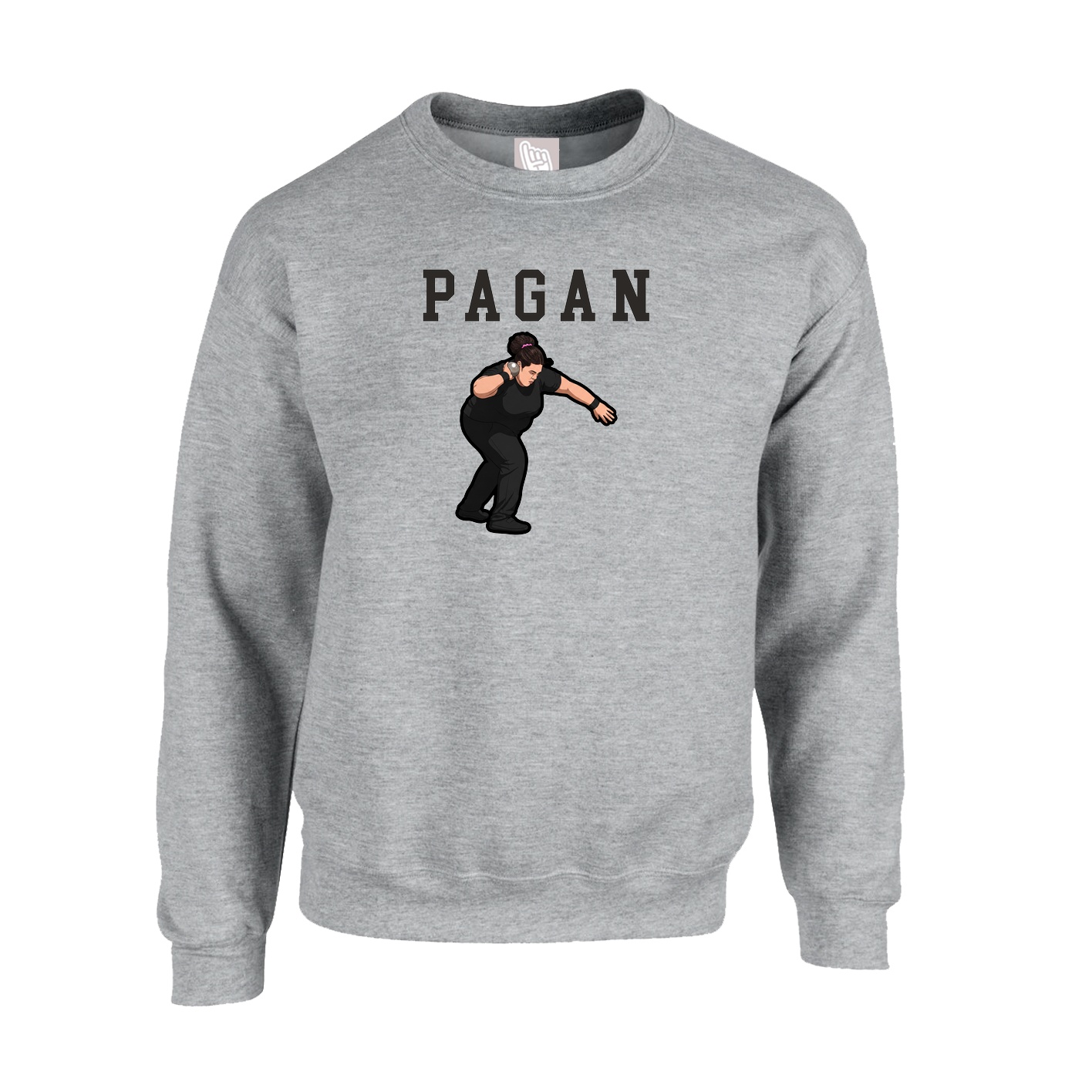 Fleece Crew — Shirsey in Grey