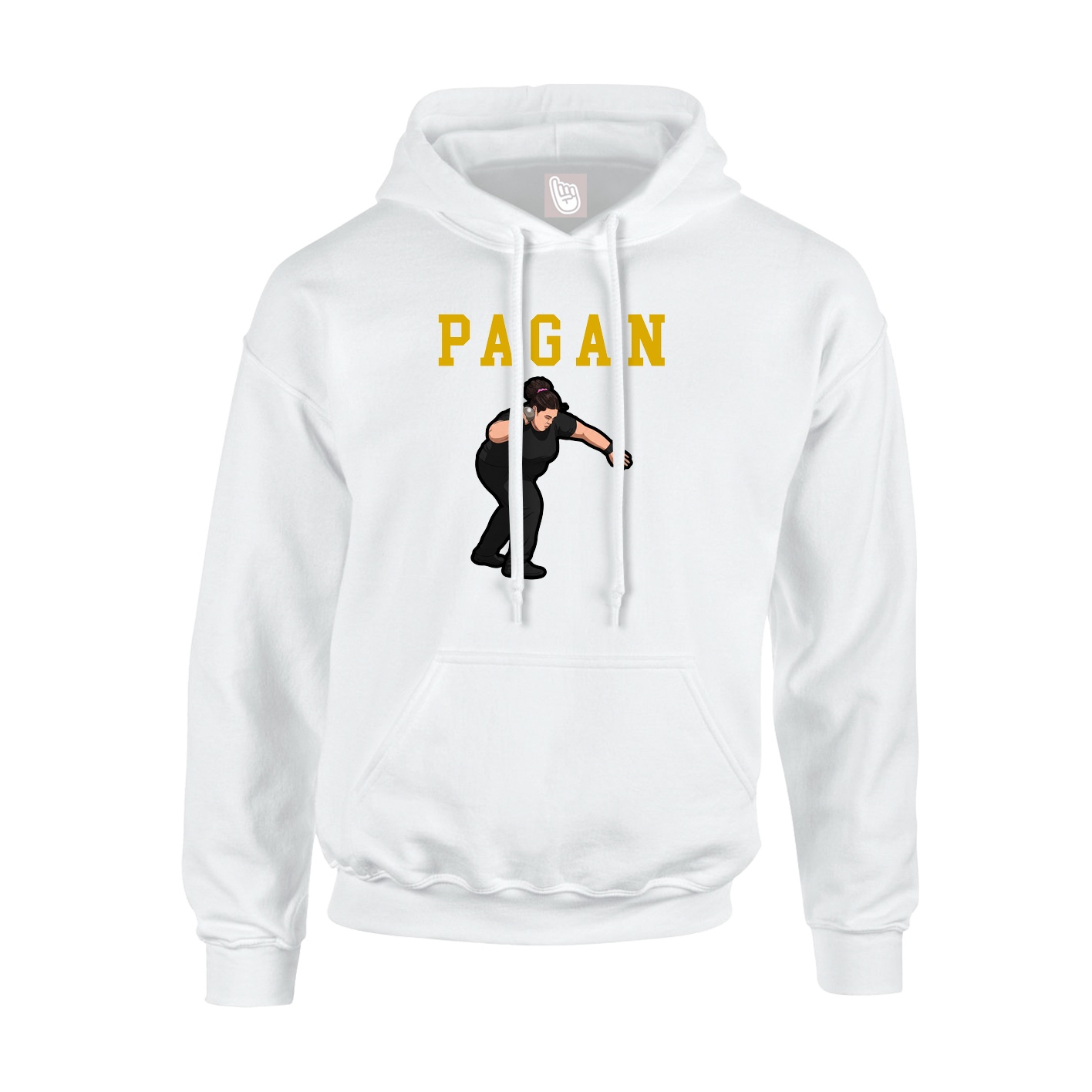 Youth Hoodie — Shirsey in White