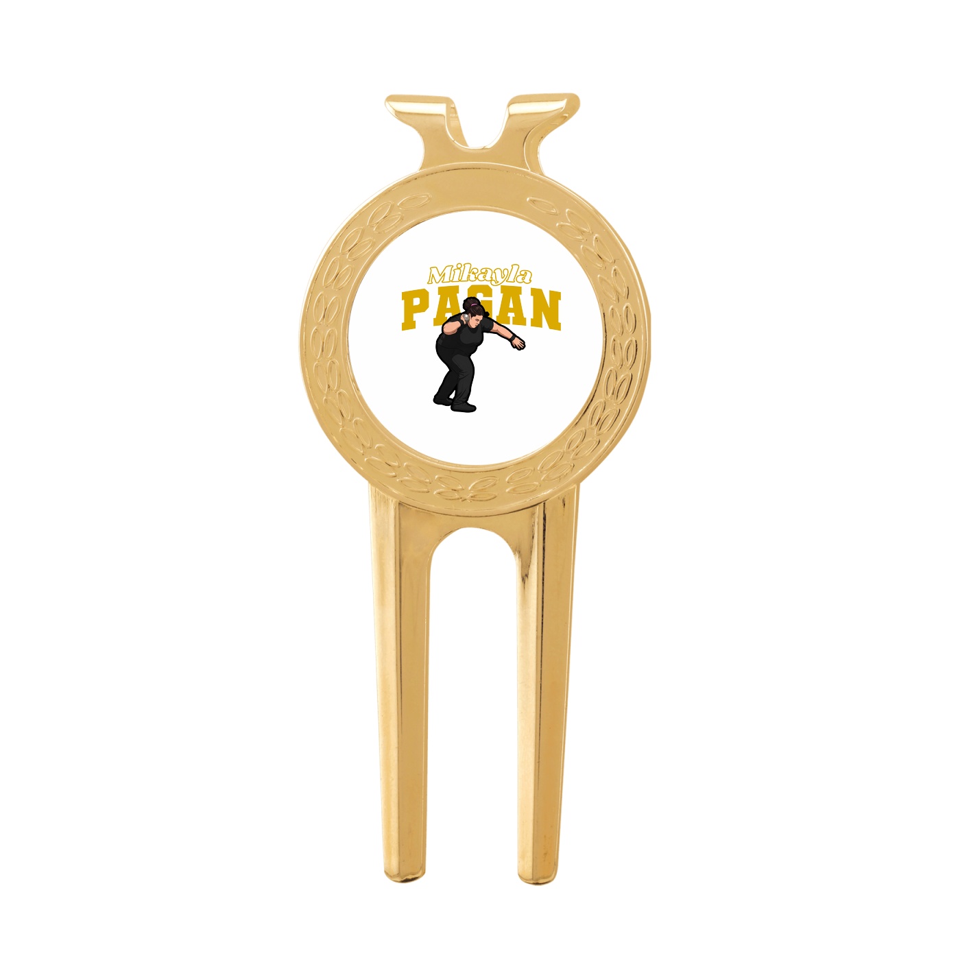 Divot Tool with Ball Marker — Name Arch in Classic