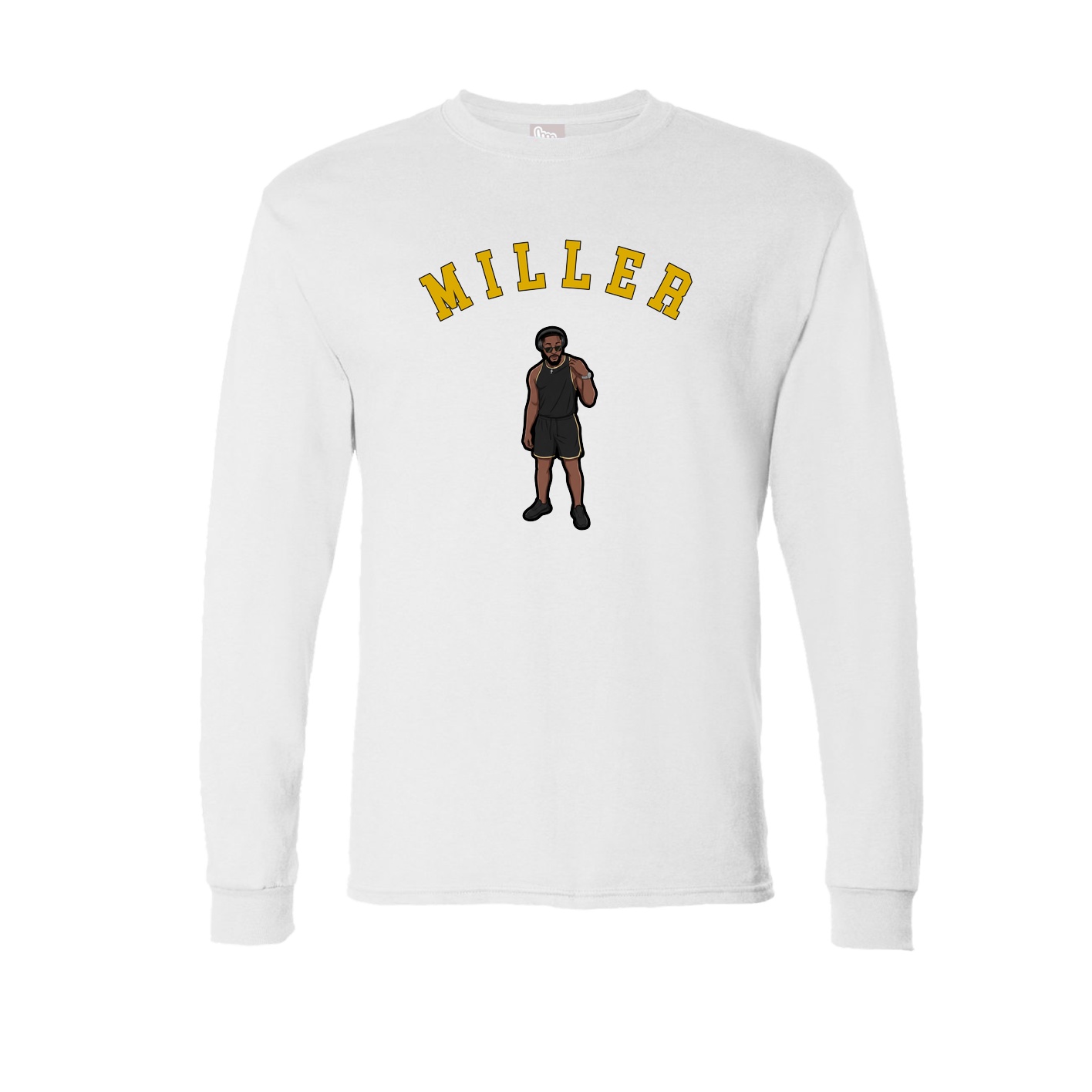 Long Sleeve Tee — Shirsey Arch in White