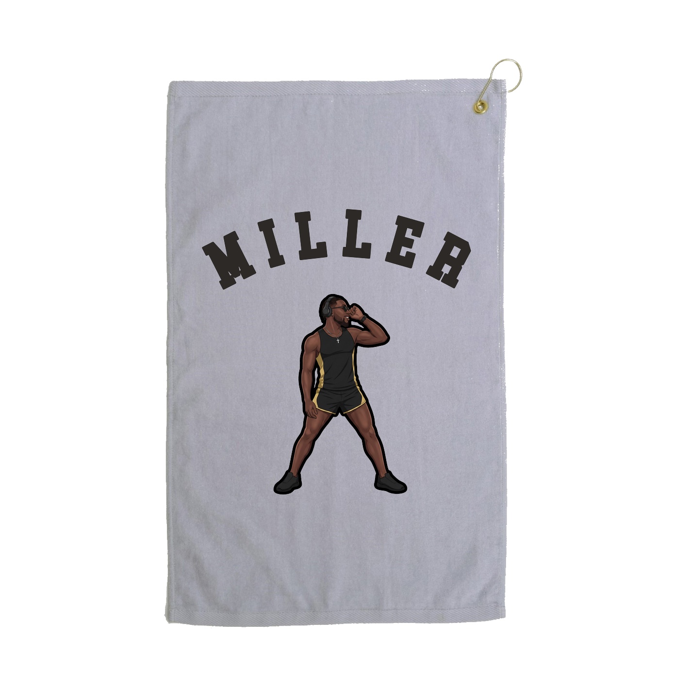 Golf Towel — Shirsey Arch in Grey