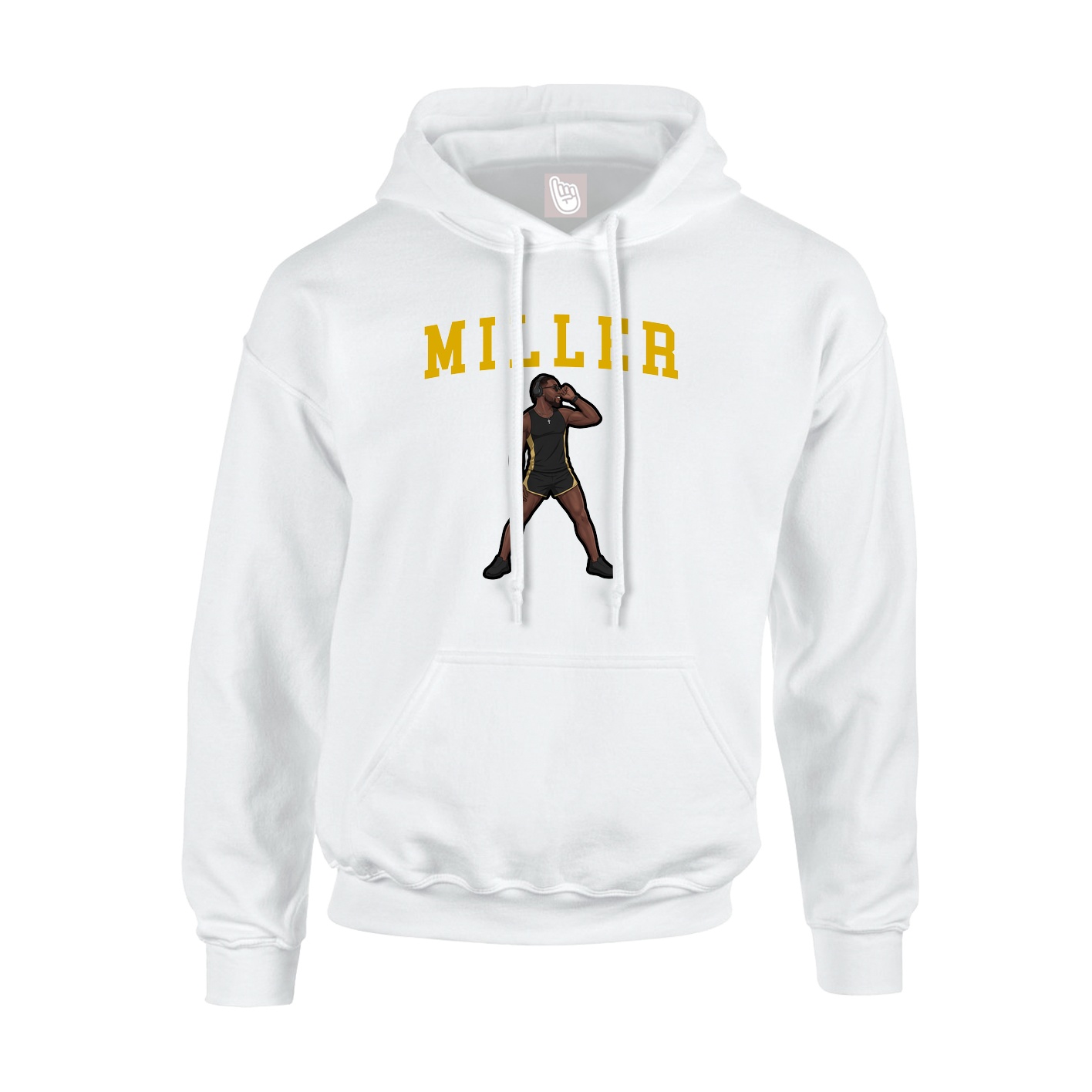 Hoodie — Shirsey in White