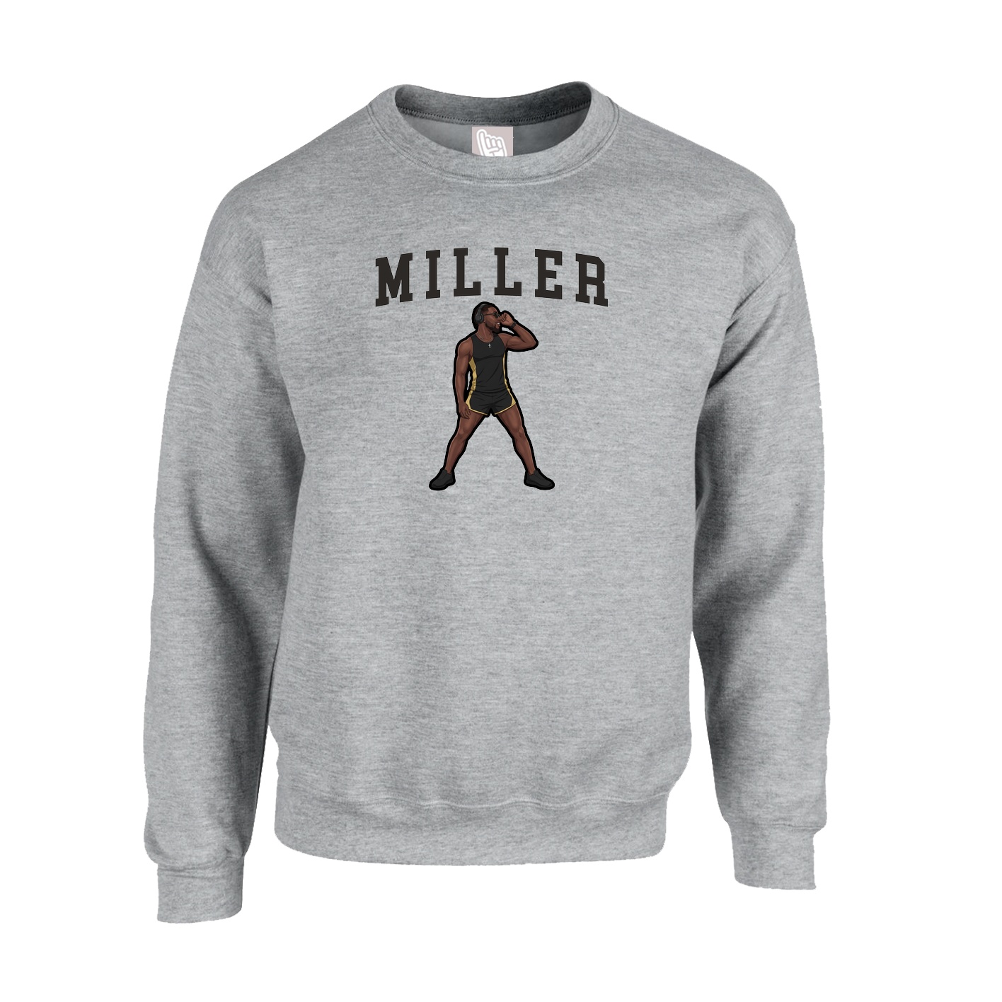 Fleece Crew — Shirsey in Grey