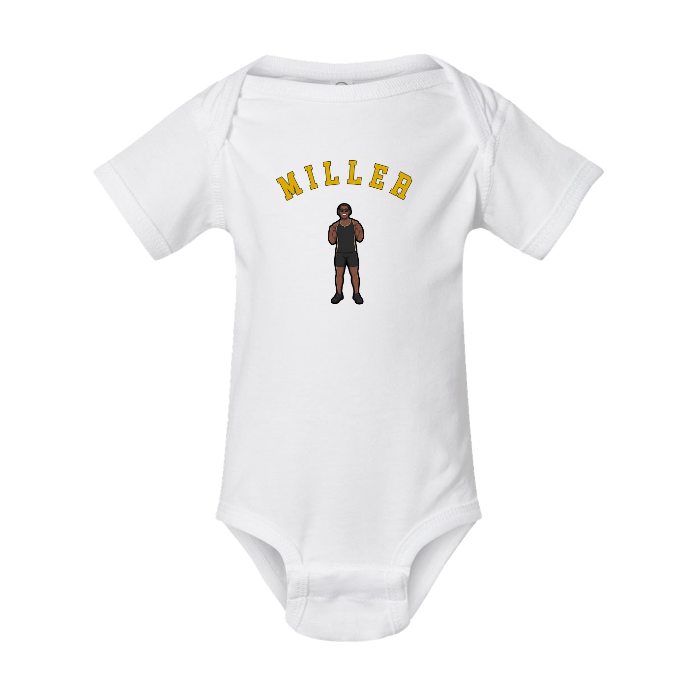 Baby Onesie — Shirsey Arch in White