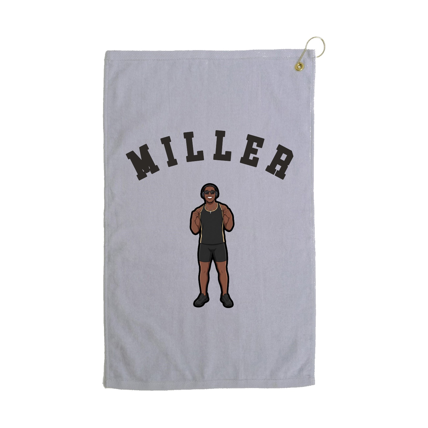 Golf Towel — Shirsey Arch in Grey