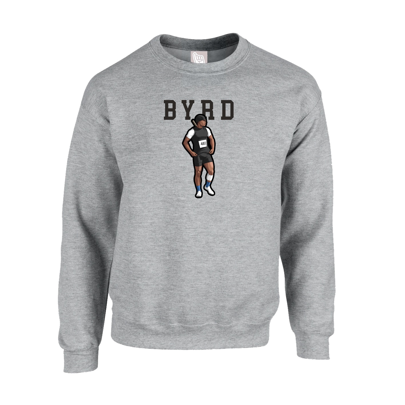 Fleece Crew — Shirsey in Grey