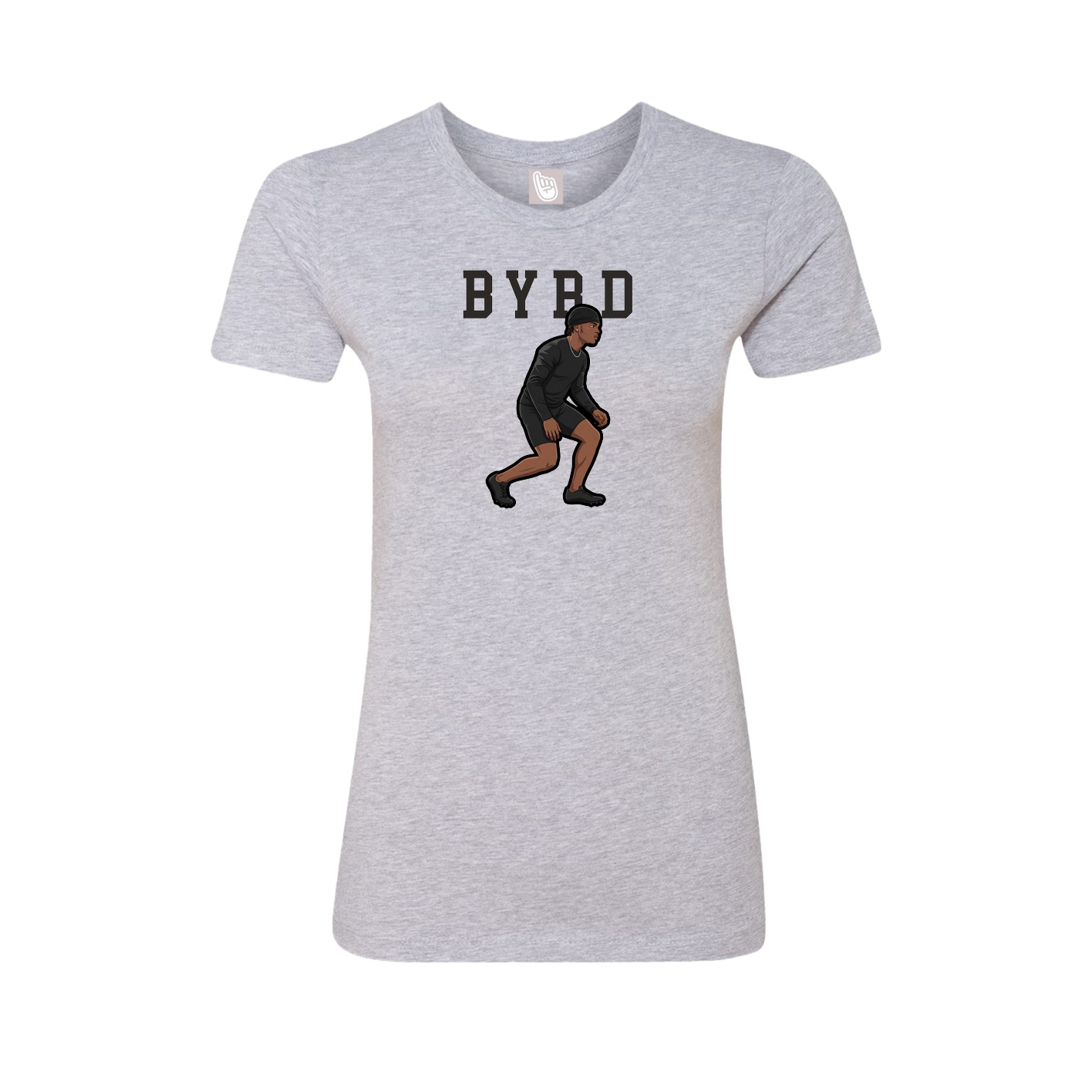Fitted Women's Tee — Shirsey in Grey