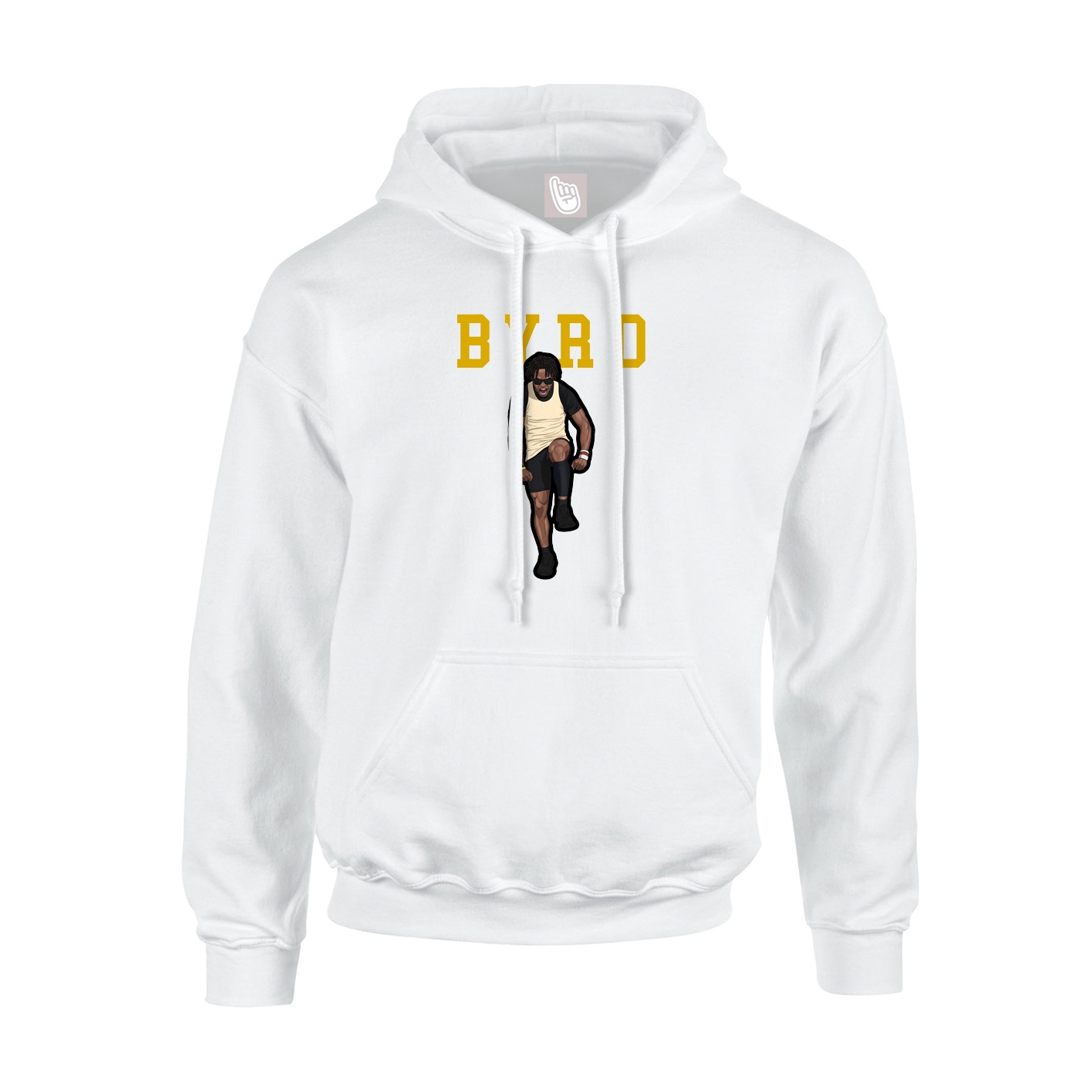 Hoodie — Shirsey in White