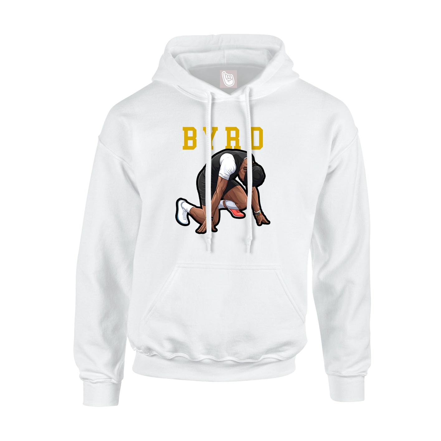 Hoodie — Shirsey in White