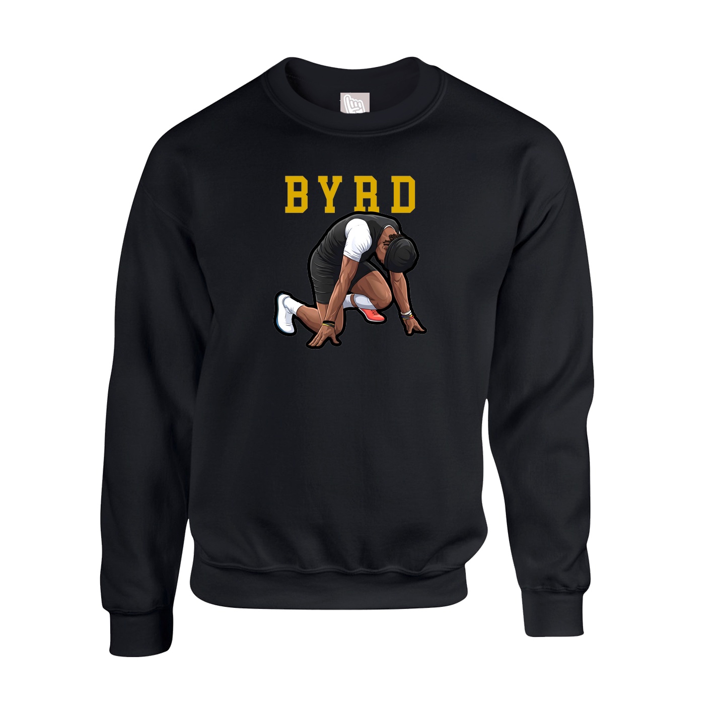Fleece Crew — Shirsey in Black