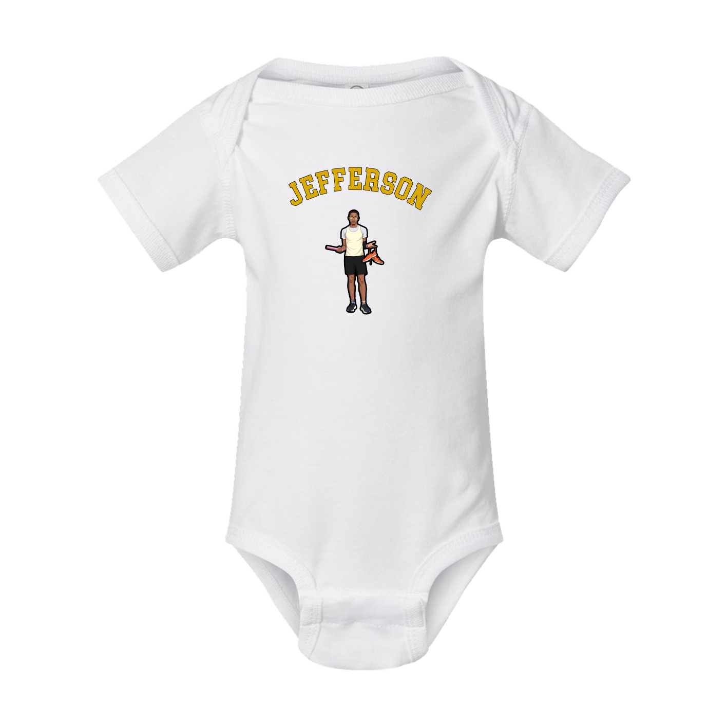 Baby Onesie — Shirsey Arch in White