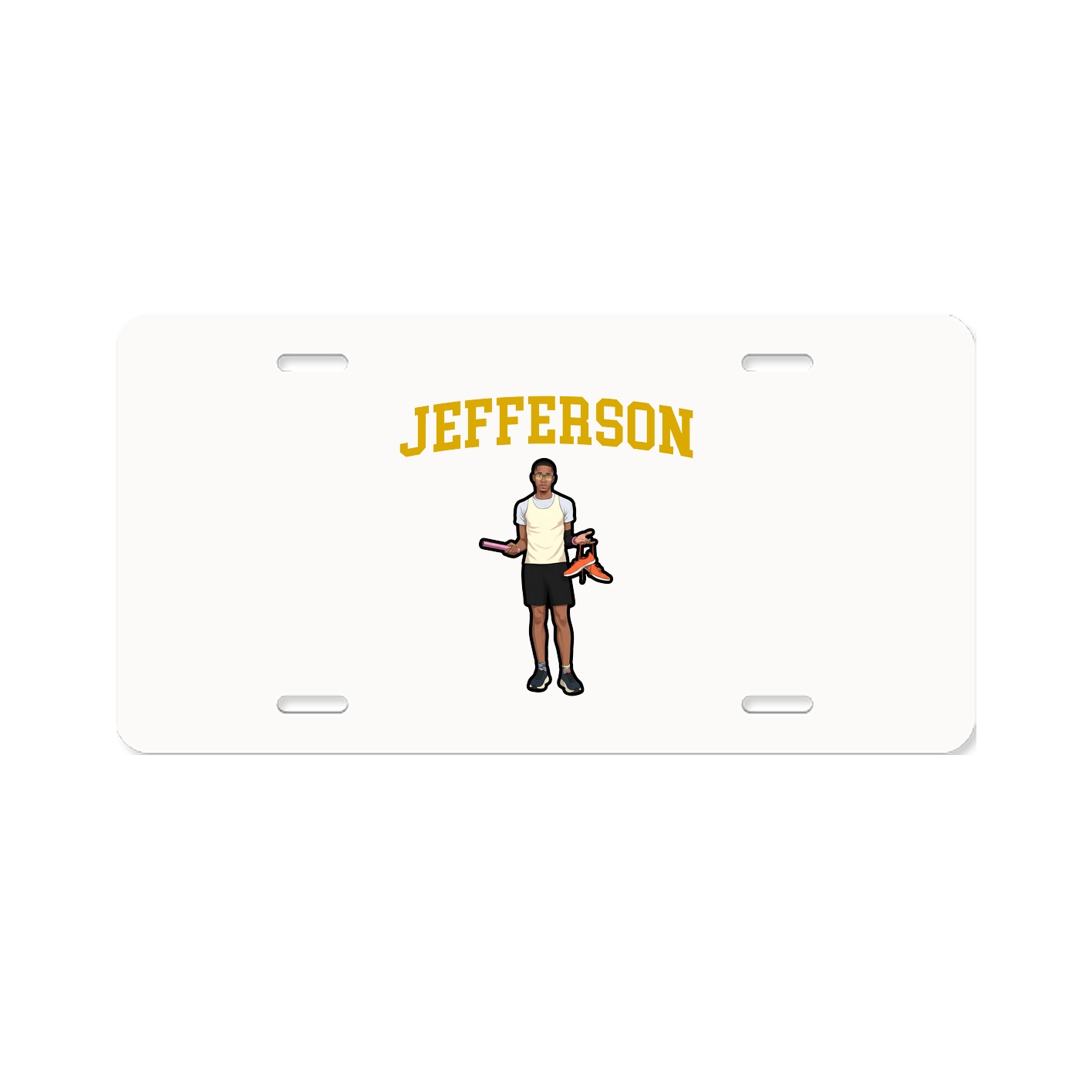 License Plate — Shirsey in Classic