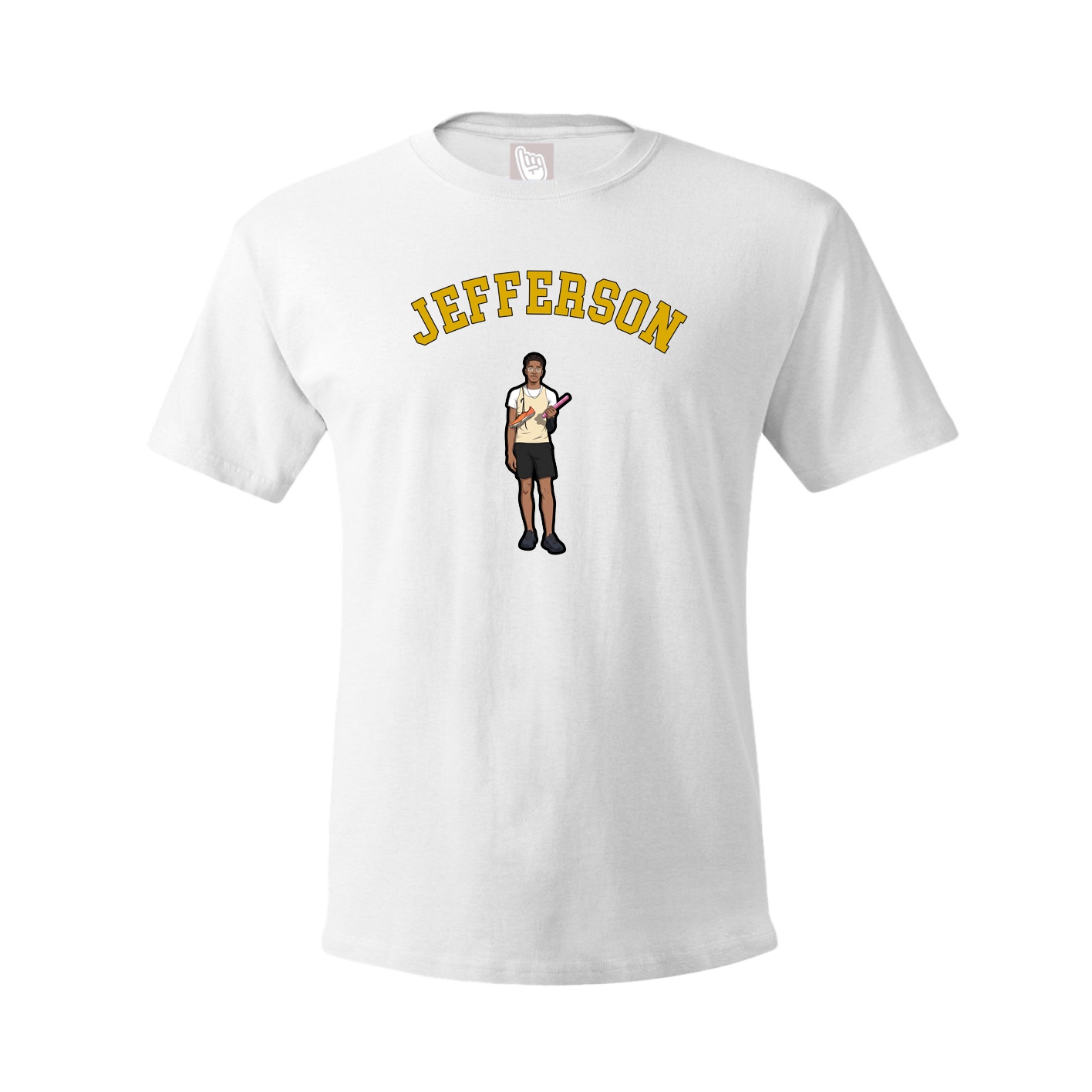 Youth Tee — Shirsey Arch in White