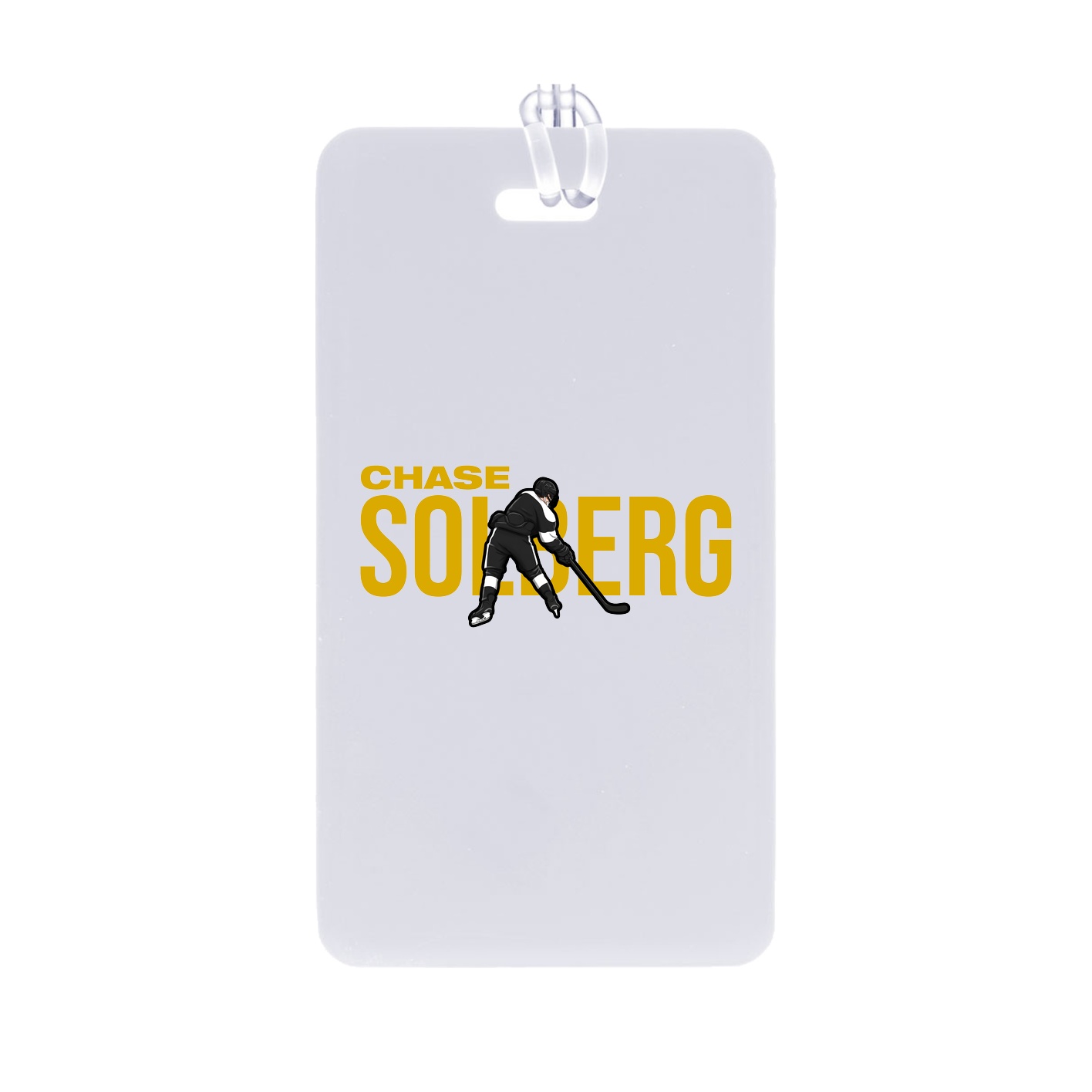 Bag Tag — Player Name in Classic