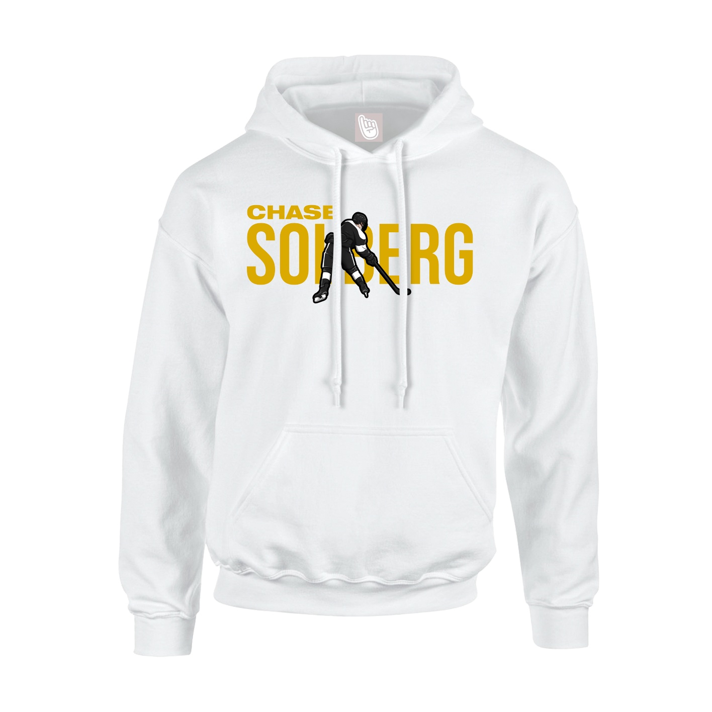Hoodie — Player Name in White