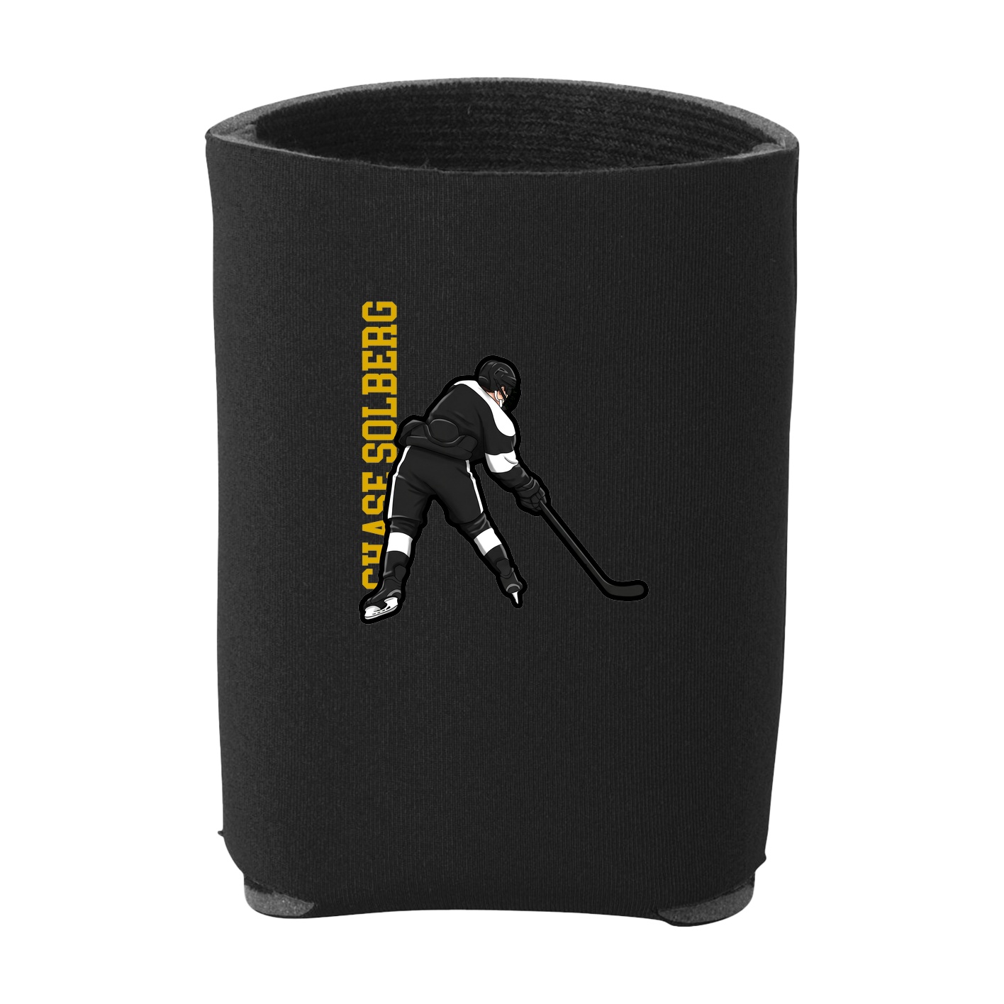 Can Holder — Name Vertical in Black