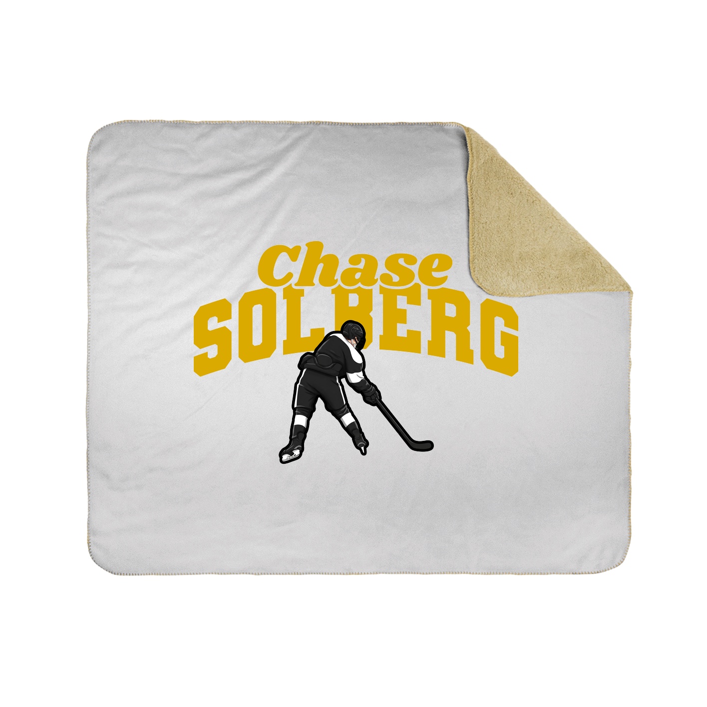 Throw Blanket — Signature Arch in White