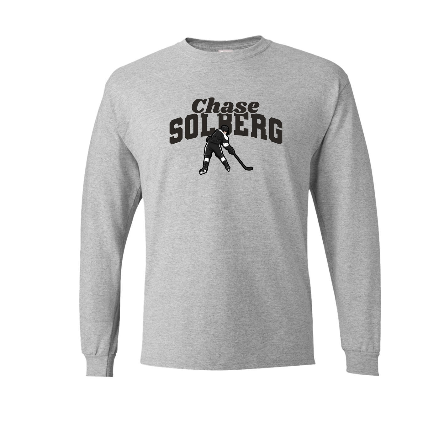 Long Sleeve Tee — Signature Arch in Grey