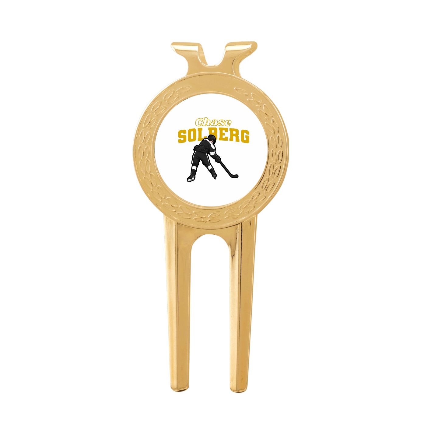 Divot Tool with Ball Marker — Name Arch in Classic