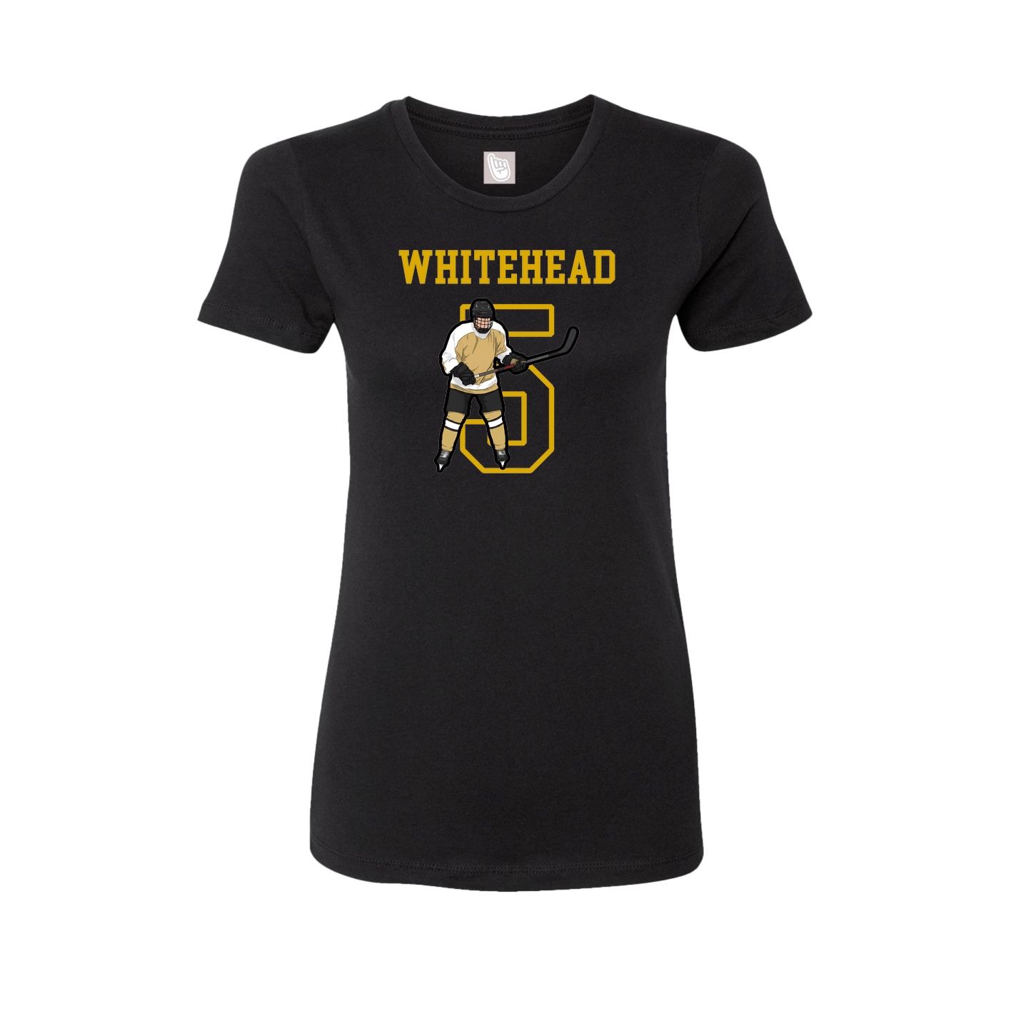 Fitted Women's Tee — Shirsey in Black