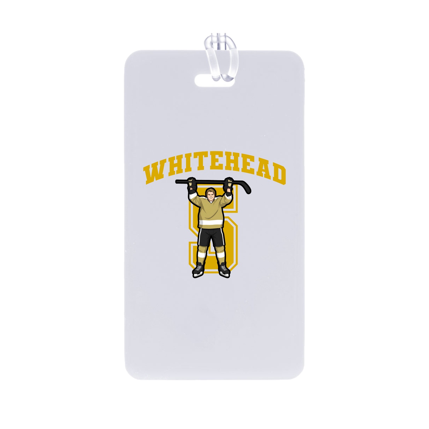Bag Tag — Number in Classic