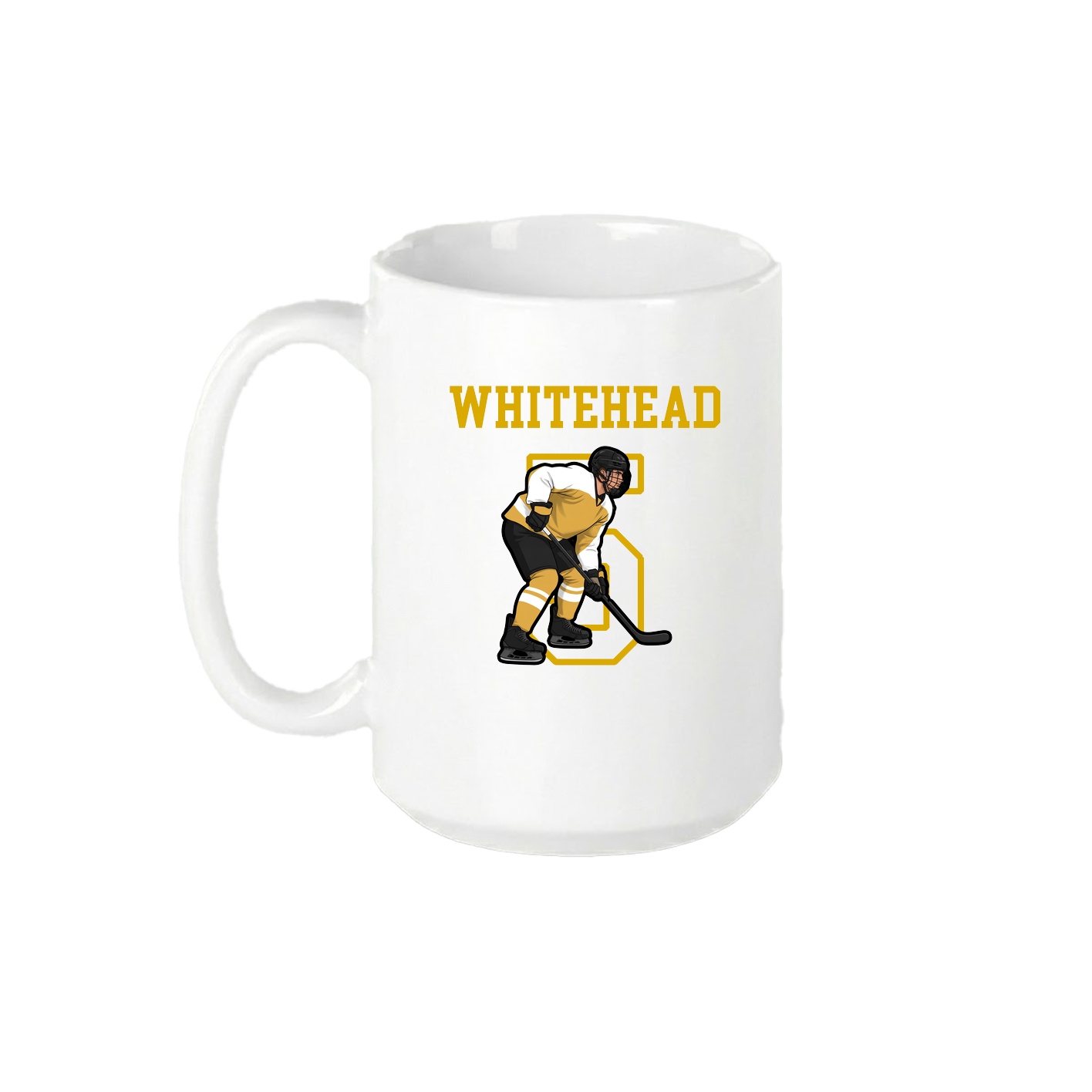 15oz Coffee Mug — Shirsey in White