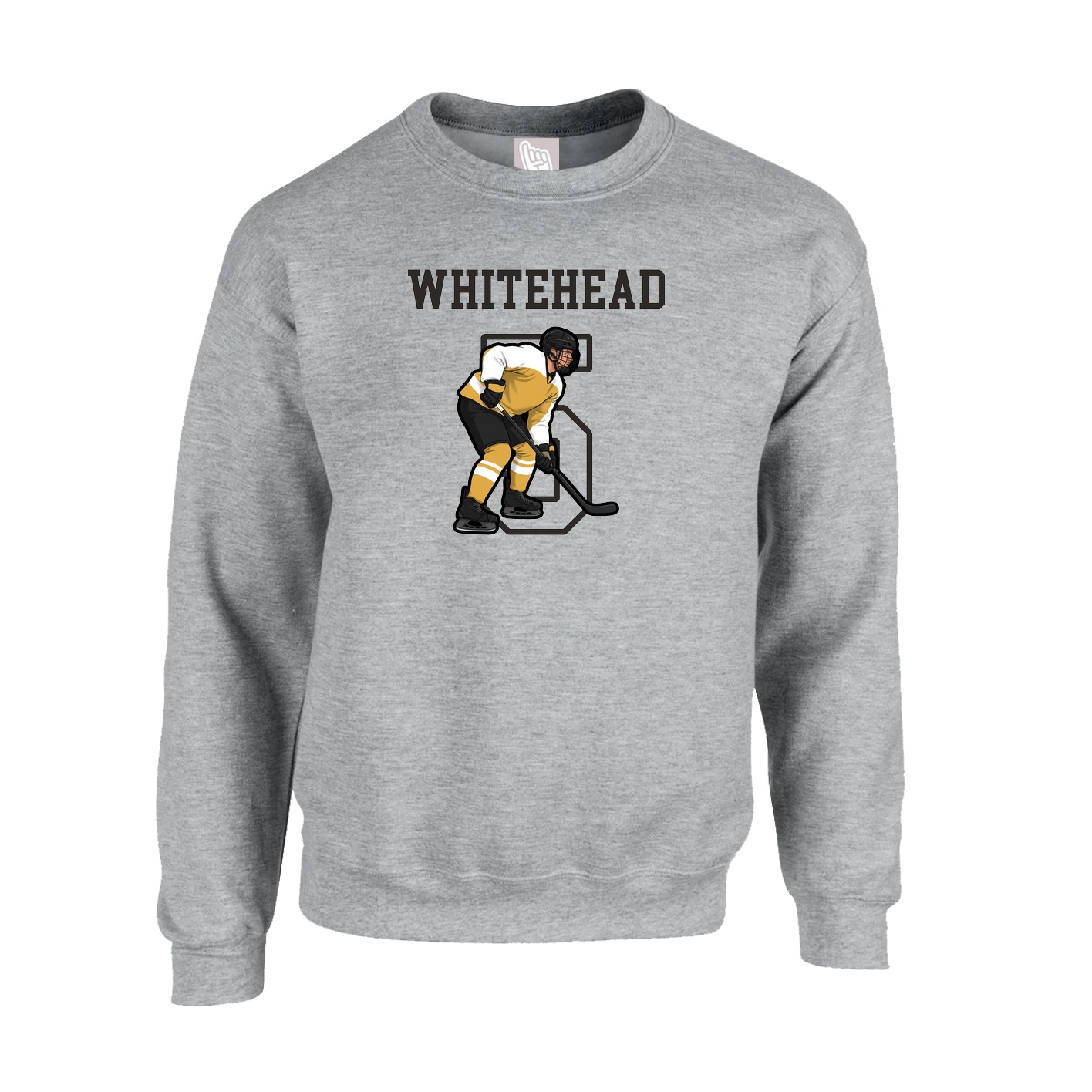 Fleece Crew — Shirsey in Grey