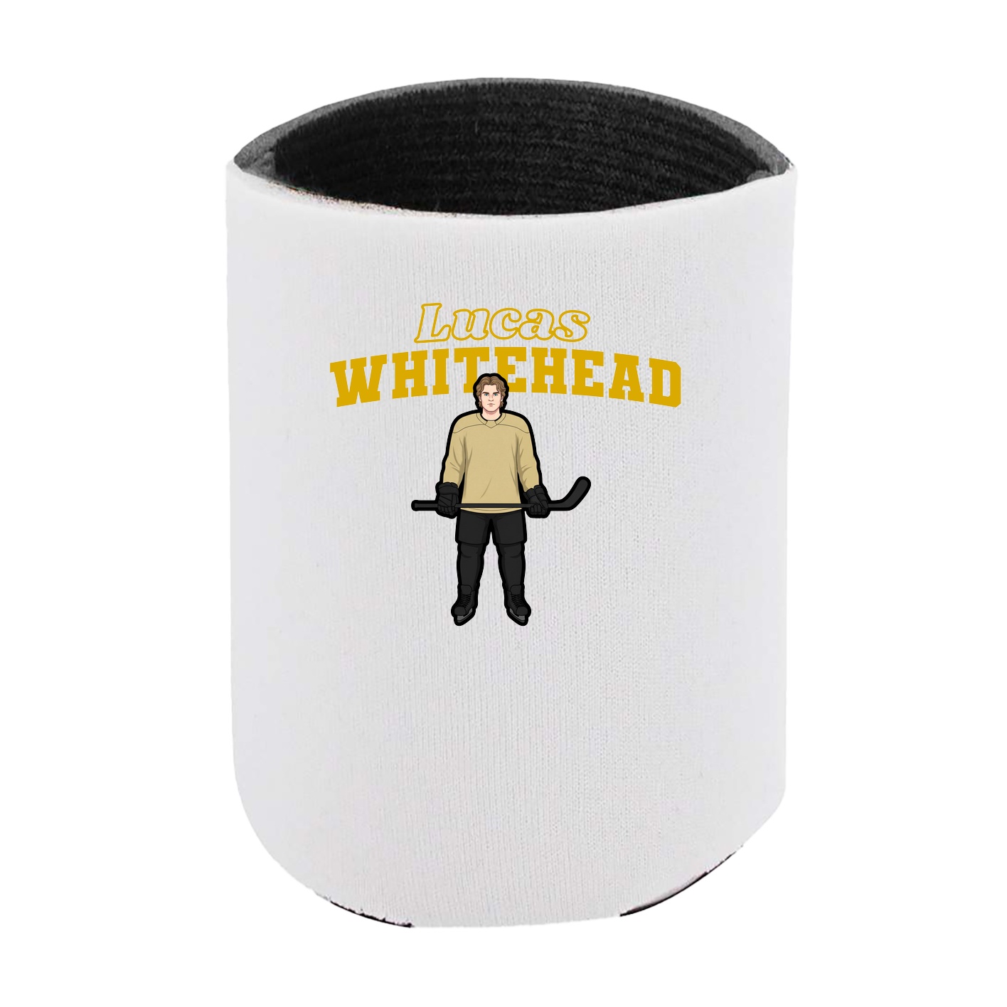 Can Holder — Name Arch in White