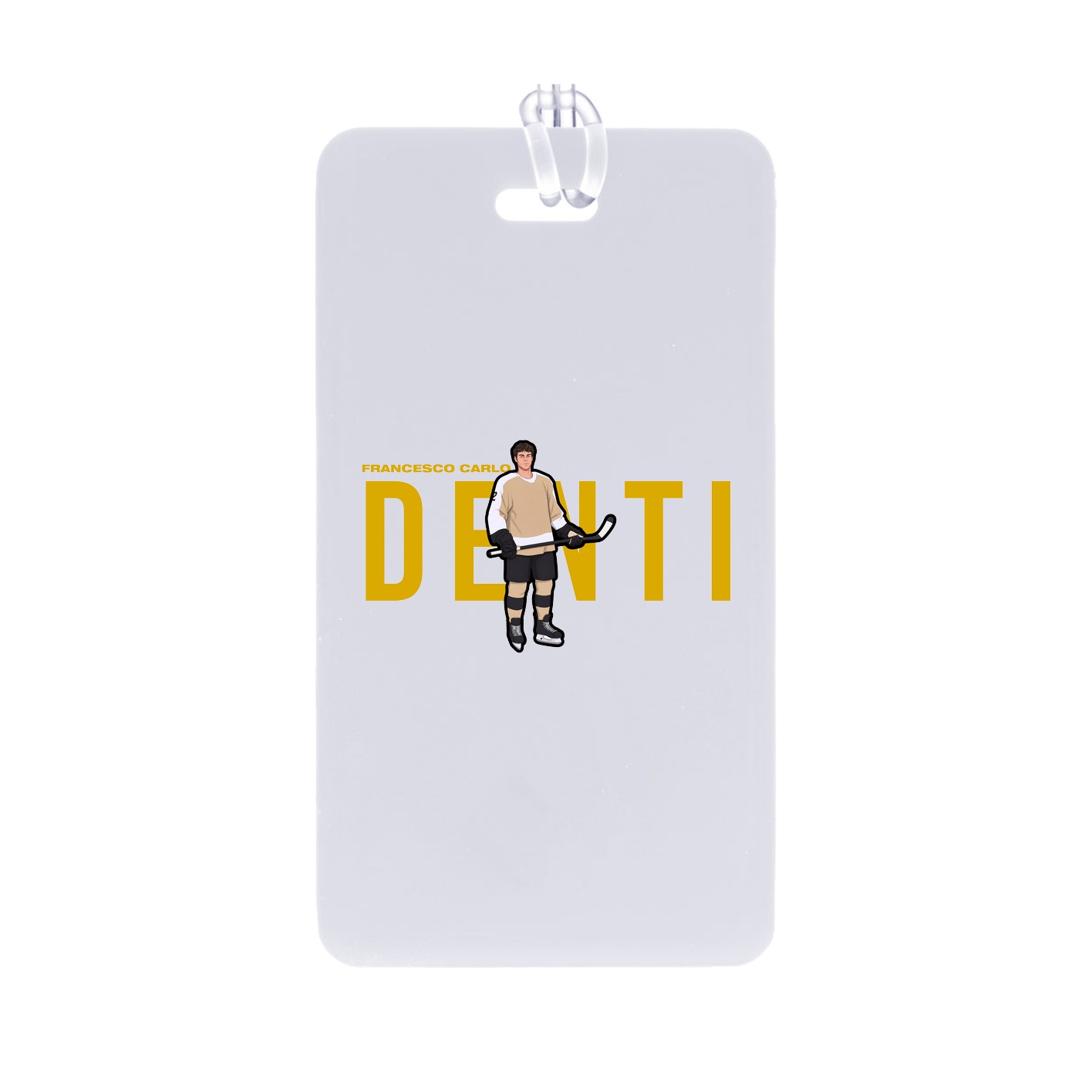 Bag Tag — Player Name in Classic