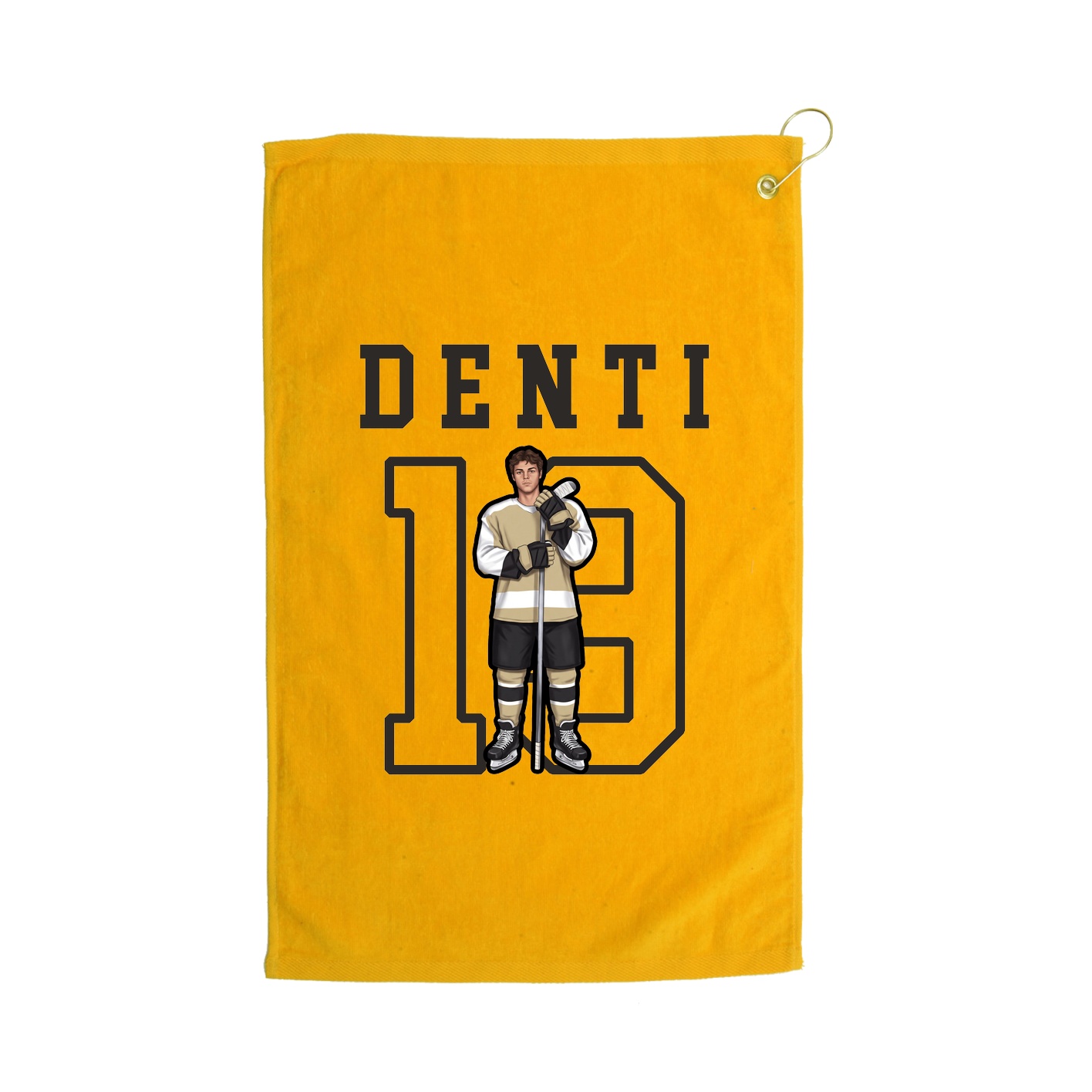 Golf Towel — Shirsey in Gold