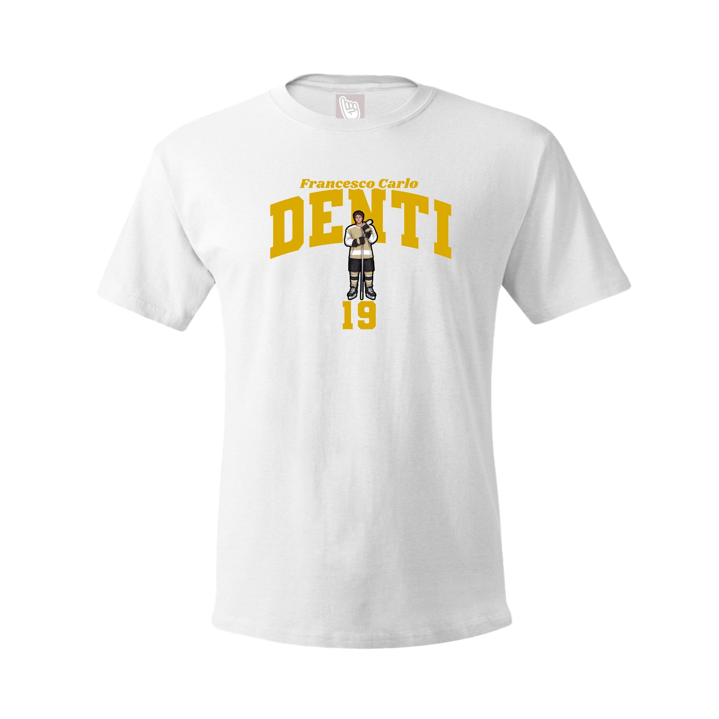 Youth Tee — Signature Arch in White