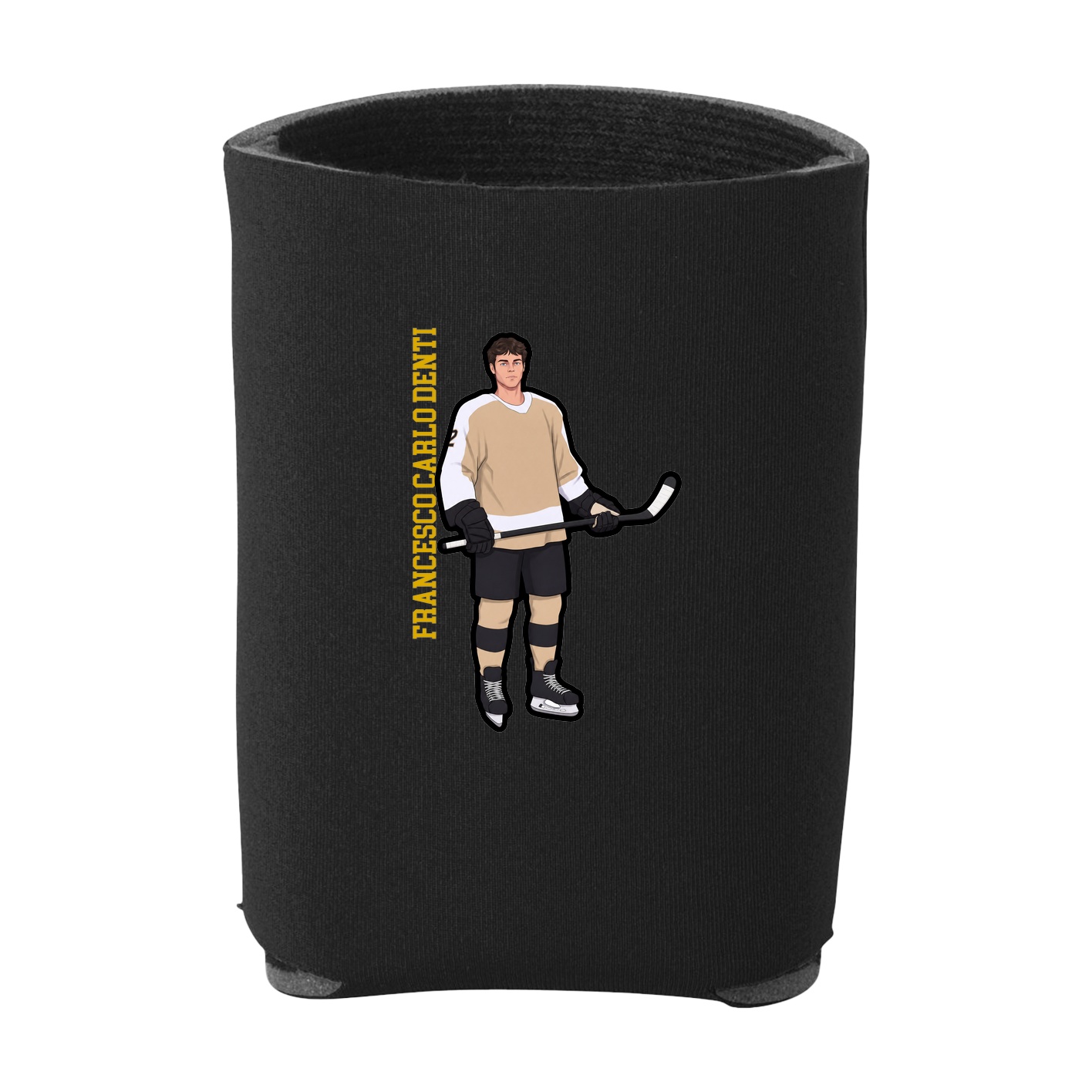 Can Holder — Name Vertical in Black