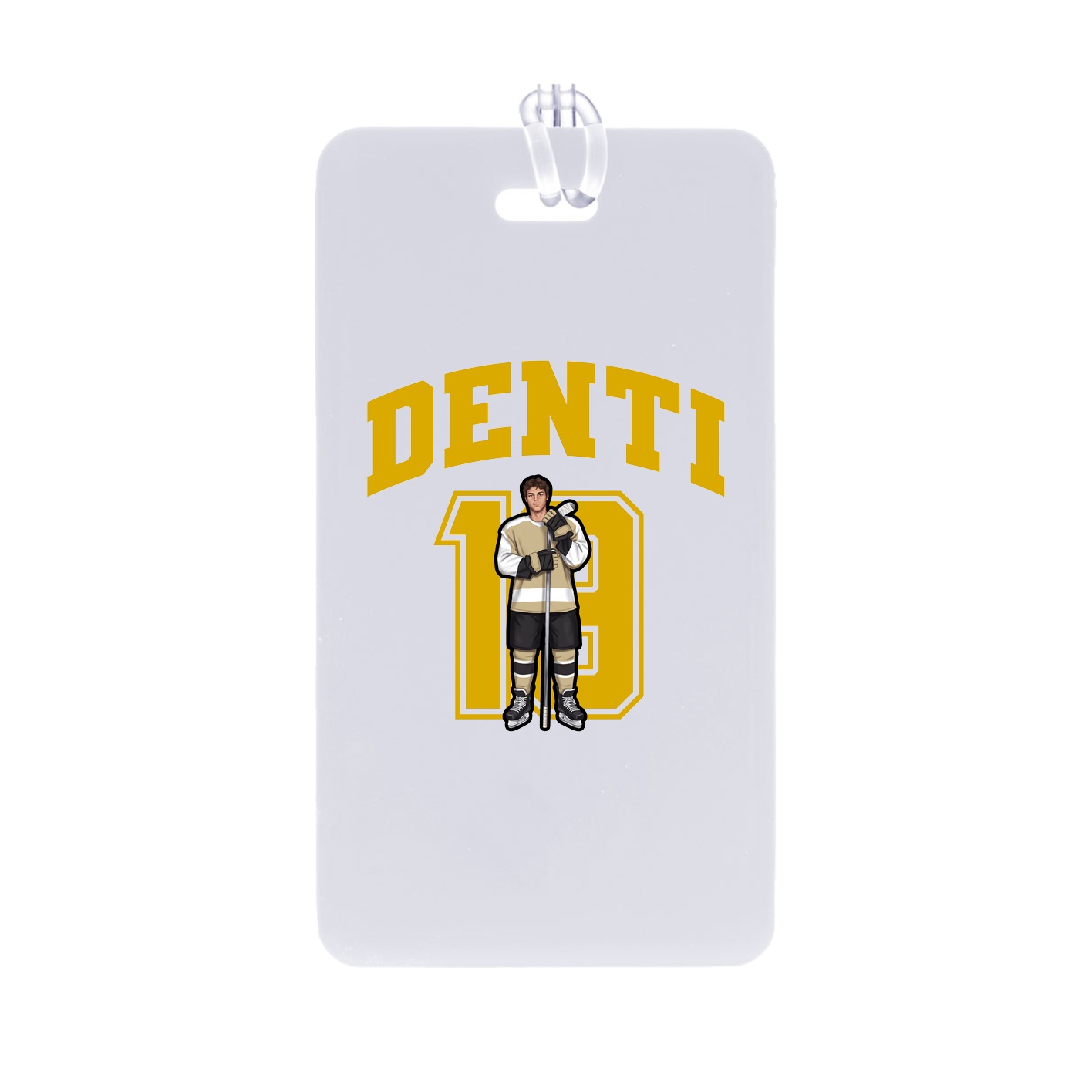 Bag Tag — Number in Classic