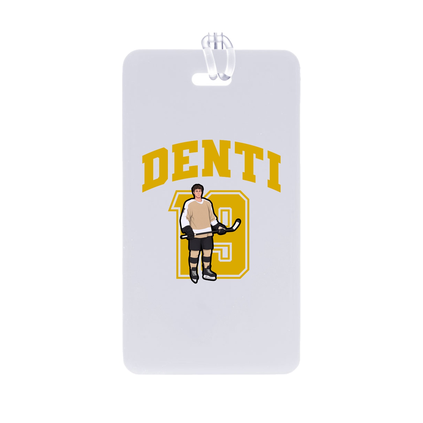 Bag Tag — Number in Classic