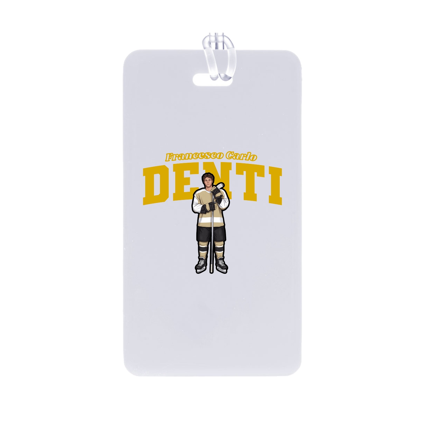 Bag Tag — Name Arch in Classic