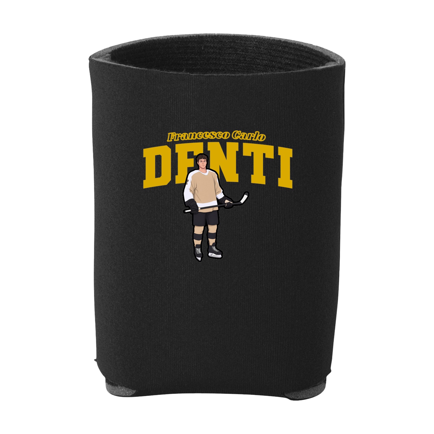 Can Holder — Name Arch in Black