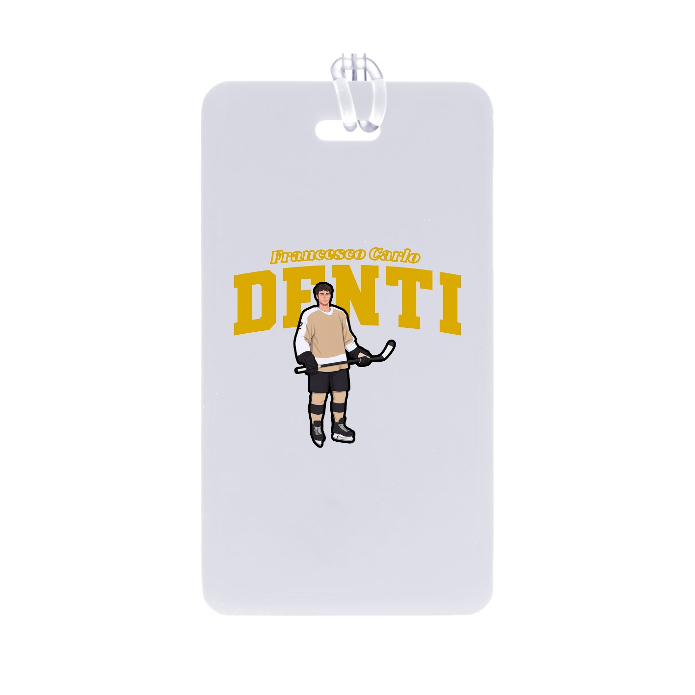 Bag Tag — Name Arch in Classic
