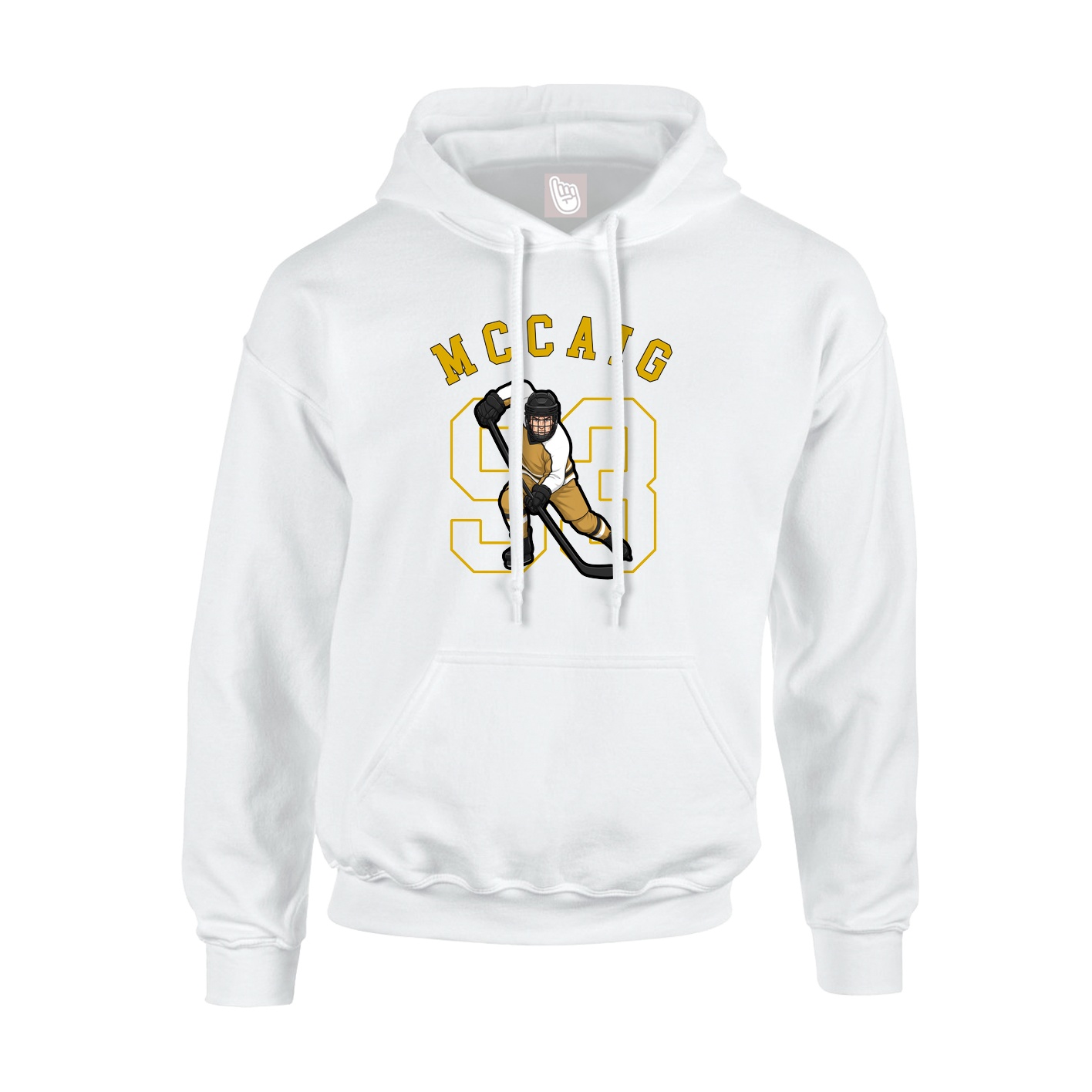 Hoodie — Classic in White
