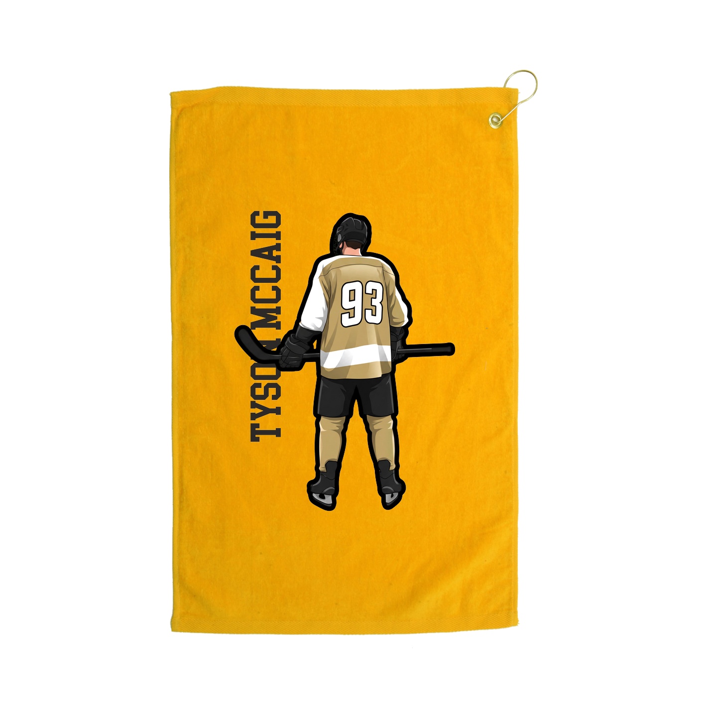 Golf Towel — Classic in Gold
