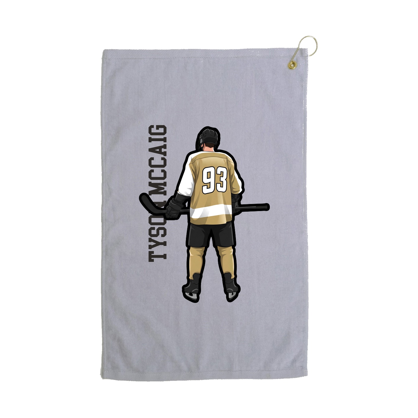 Golf Towel — Classic in Grey