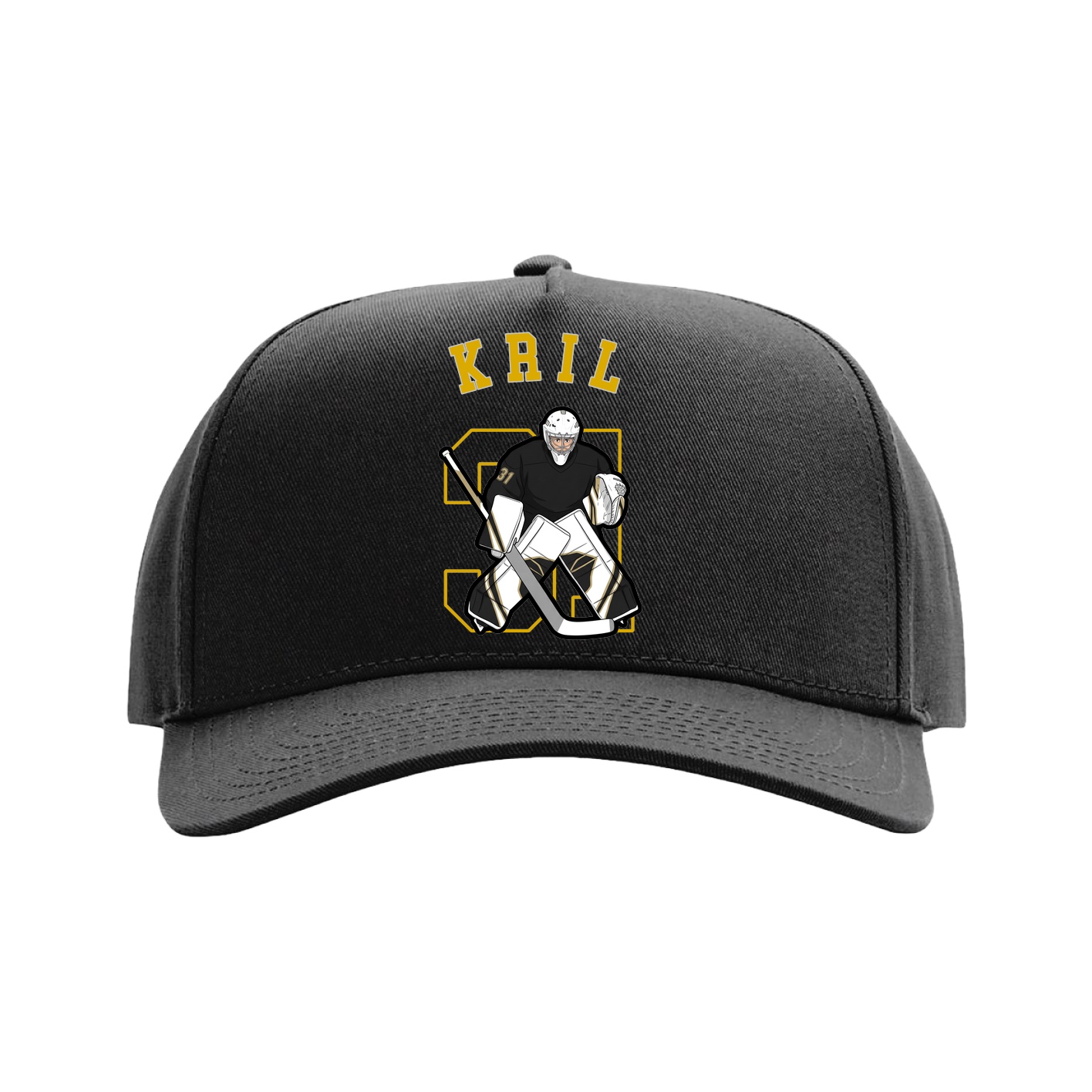 Full Fabric Five-Panel Champ Cap